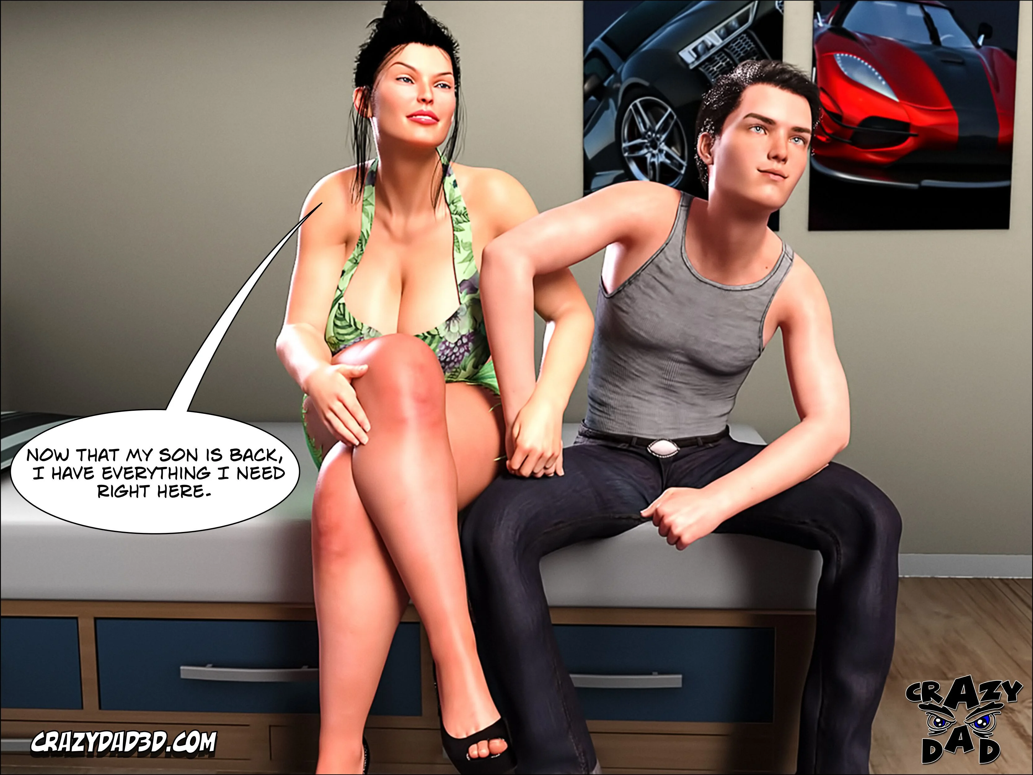Mom's Help [CrazyDad3D] 21 . Mom's Help - Chapter 21 [CrazyDad3D] – page 12