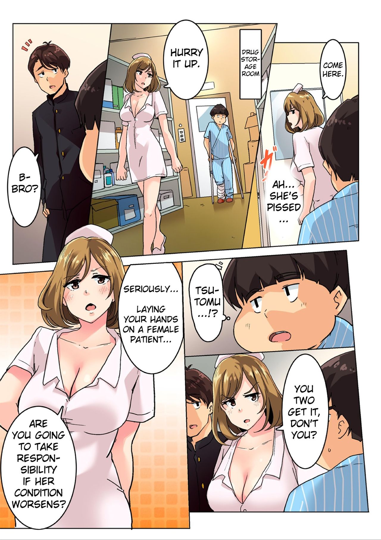 Agonizing Edging Treatment by the Sundome Nurse!? This Isn't Sex, It's an Injection [Wakamatsu] Chapter 1 – page 82