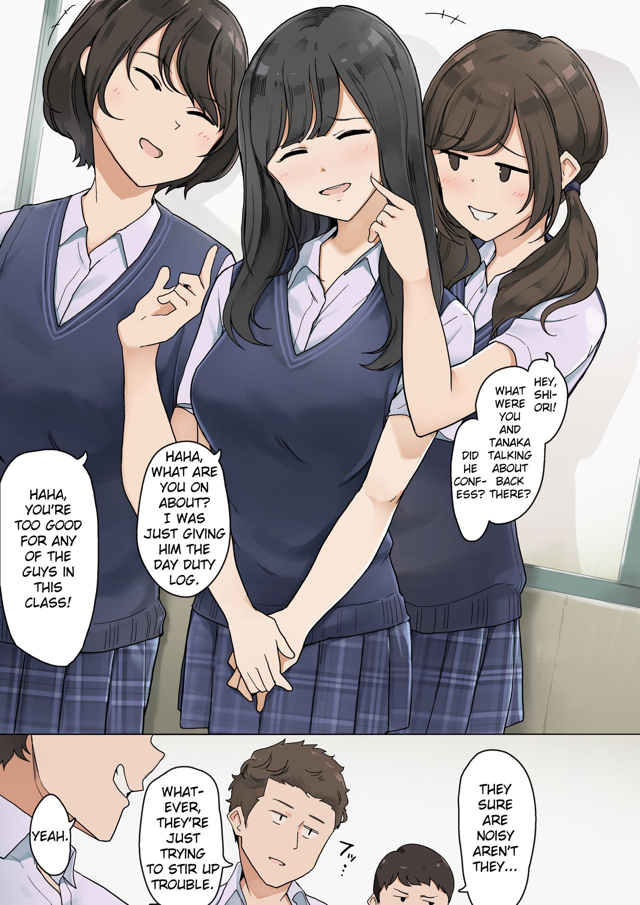 A Story About the Two of Us Hiding Our Relationship from Everyone Around Us [Wakamatsu] Chapter 1 – page 1