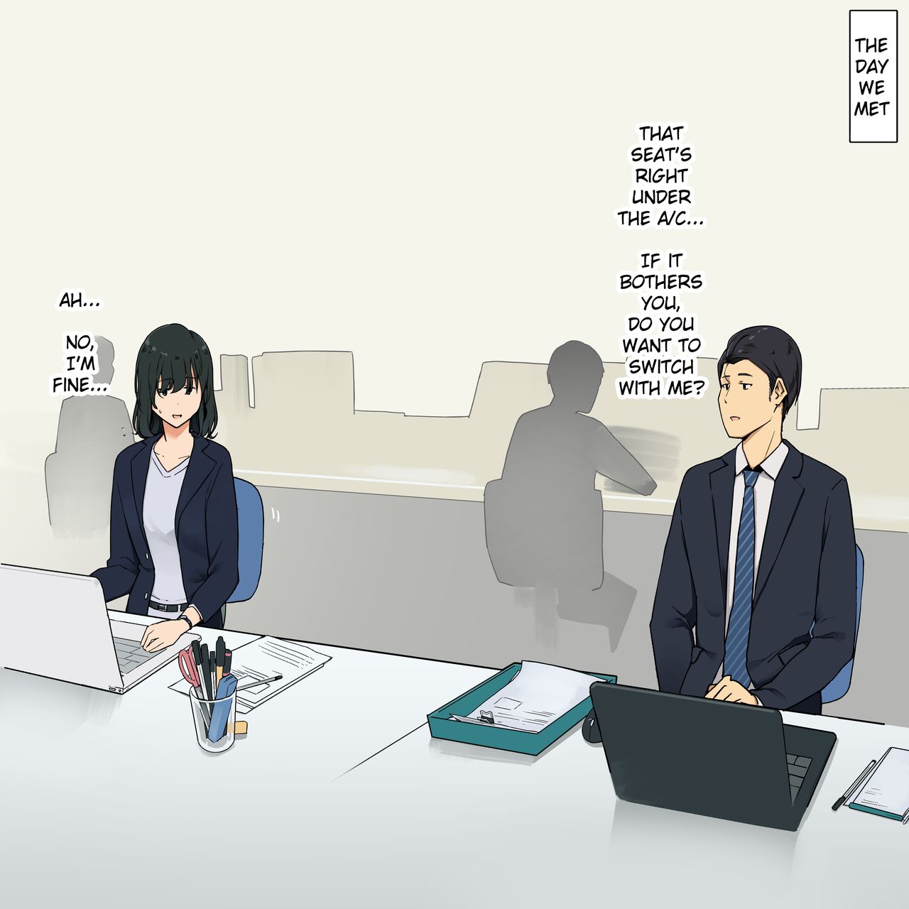 A Story About Having Close/Intimate Sex with My Shy Coworker Girl [Wakamatsu] Chapter 1 – page 1