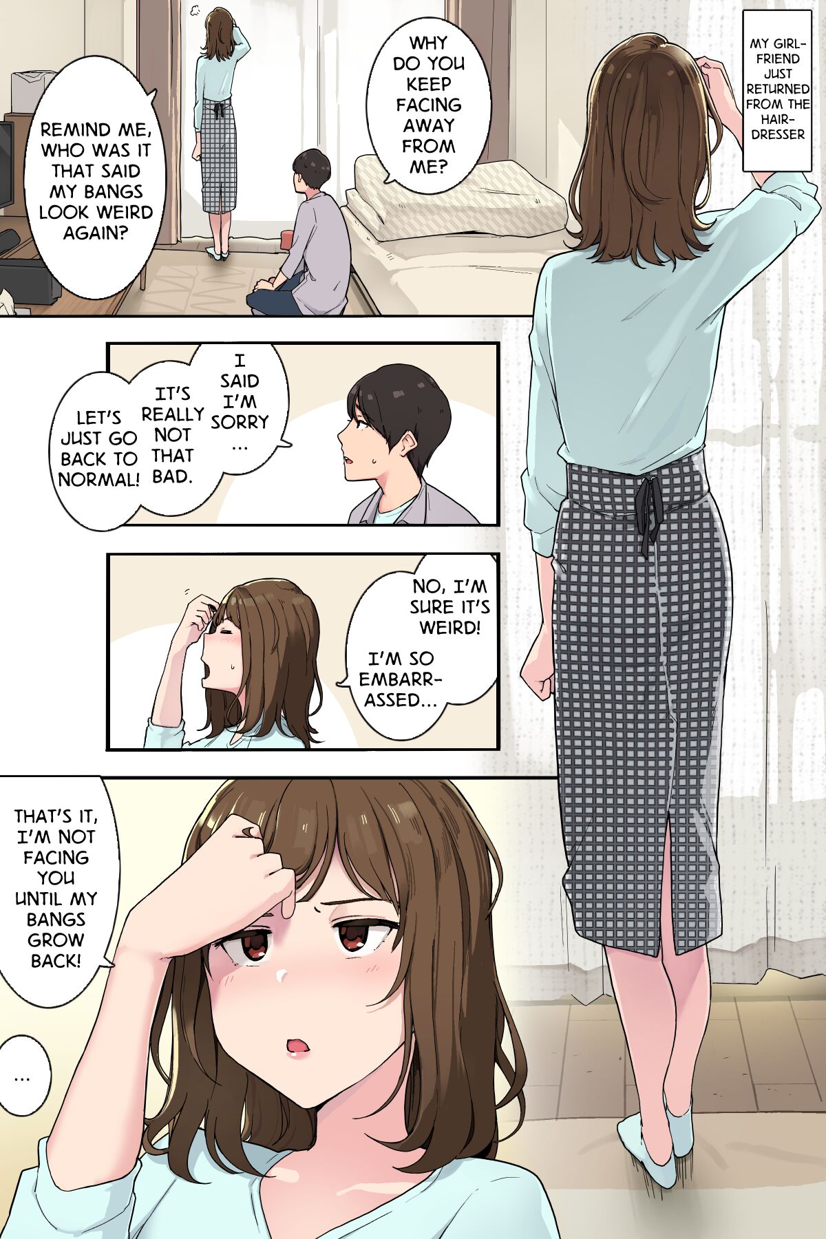 Having Sex With My Girlfriend While She’s Upset With Me Chapter 1 – page 1