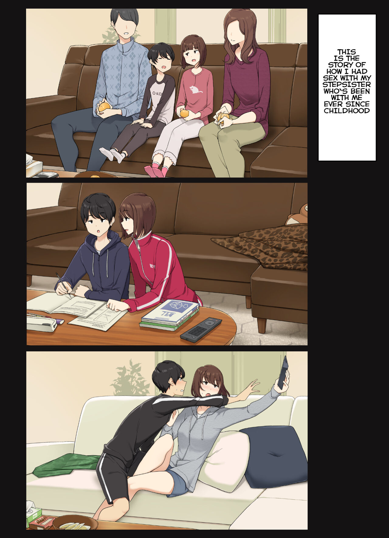 Doing It with My Step-Sis Who's Been Like Actual Family Since Childhood [Wakamatsu] Chapter 1 – page 2