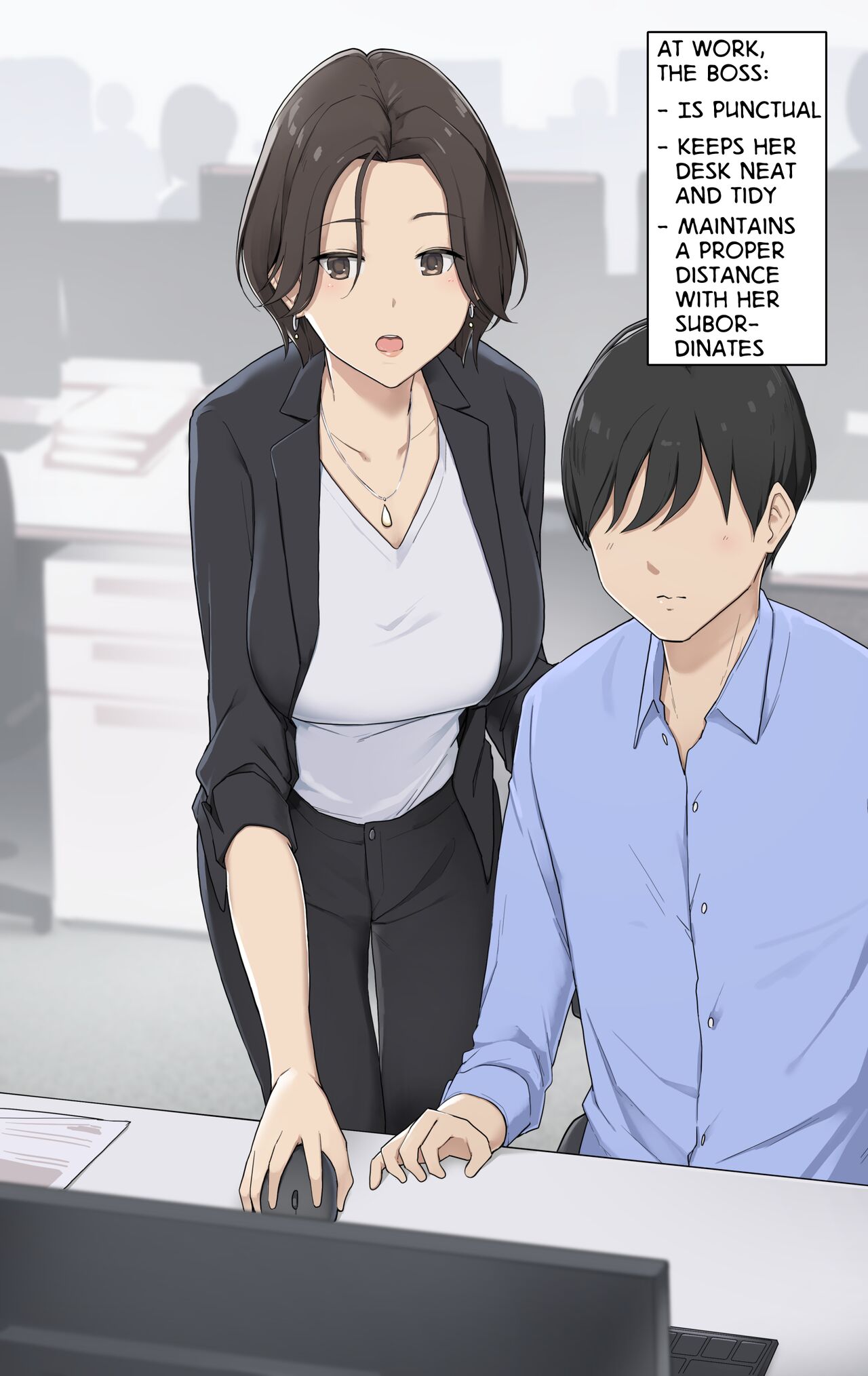 A Boss Who's Totally Different on Weekdays and Weekends Chapter 1 – page 1