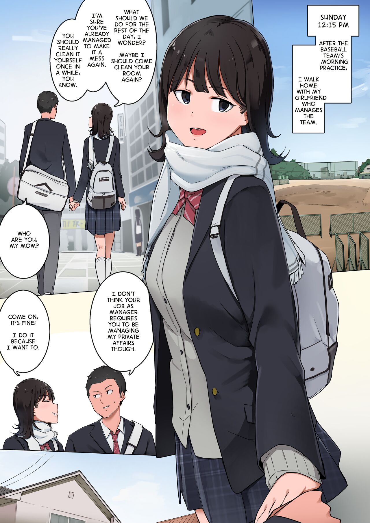 The Days I Spend After Club Practice With My Girlfriend, the Team Manager Chapter 1 – page 5