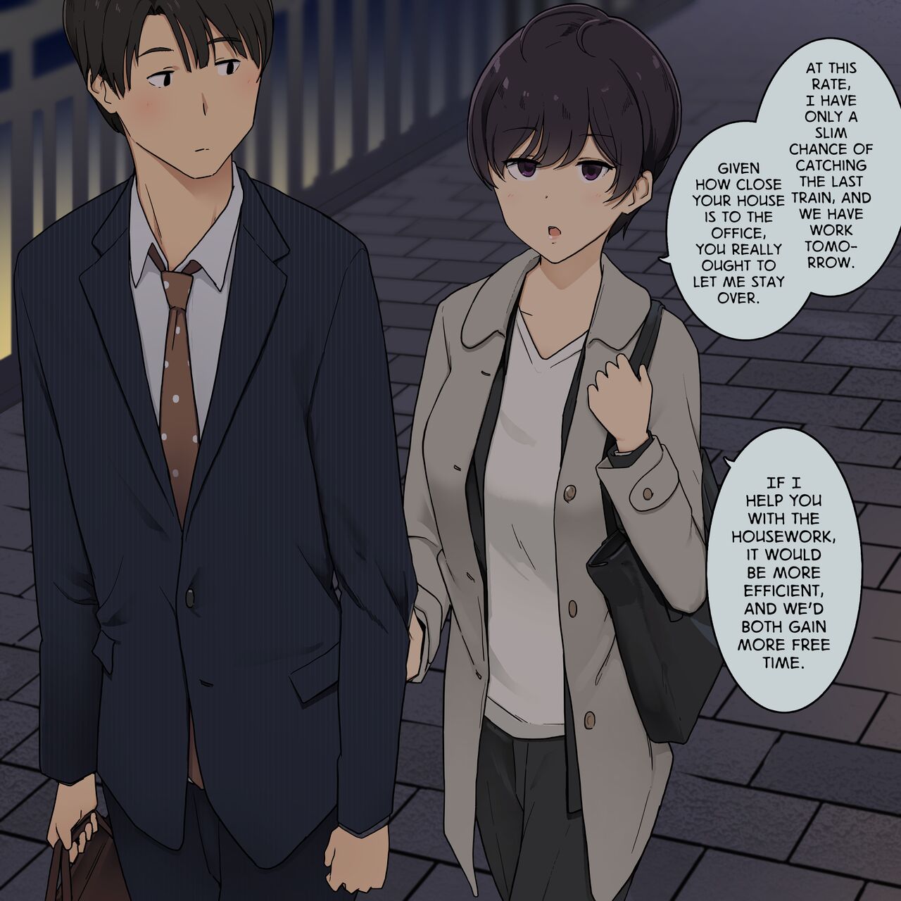 Having Sex with My Hyperrational Junior Until She Loses All Rationality Chapter 1 – page 2