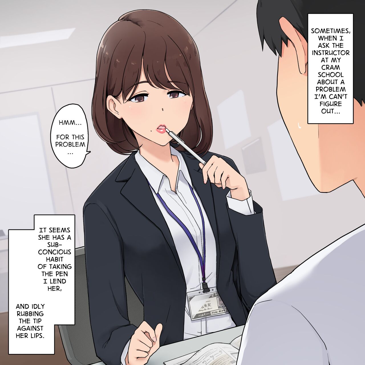 Kiss-Filled Sex With My Instructor Who Wears Heavy Lipstick Chapter 1 – page 2