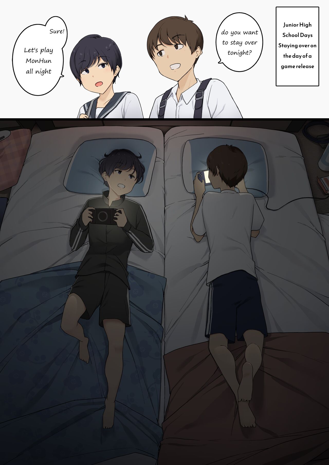 The Day I Started Seeing My Tomboyish Childhood Friend as a Girl [Wakamatsu] Chapter 1 – page 3