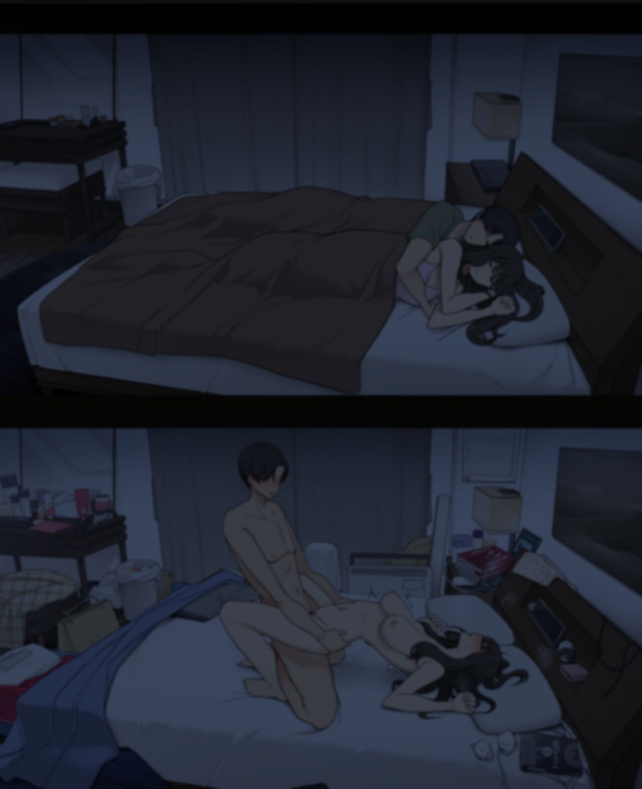 A Day in the Life of a Couple: Their First Month Living Together vs. One Year Later Chapter 1 – page 27
