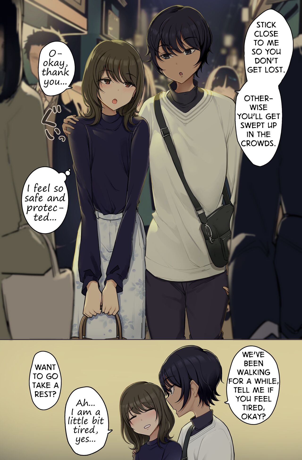 A Dashing, Handsome Woman and a Frail, Maidenly Boy Chapter 1 – page 1