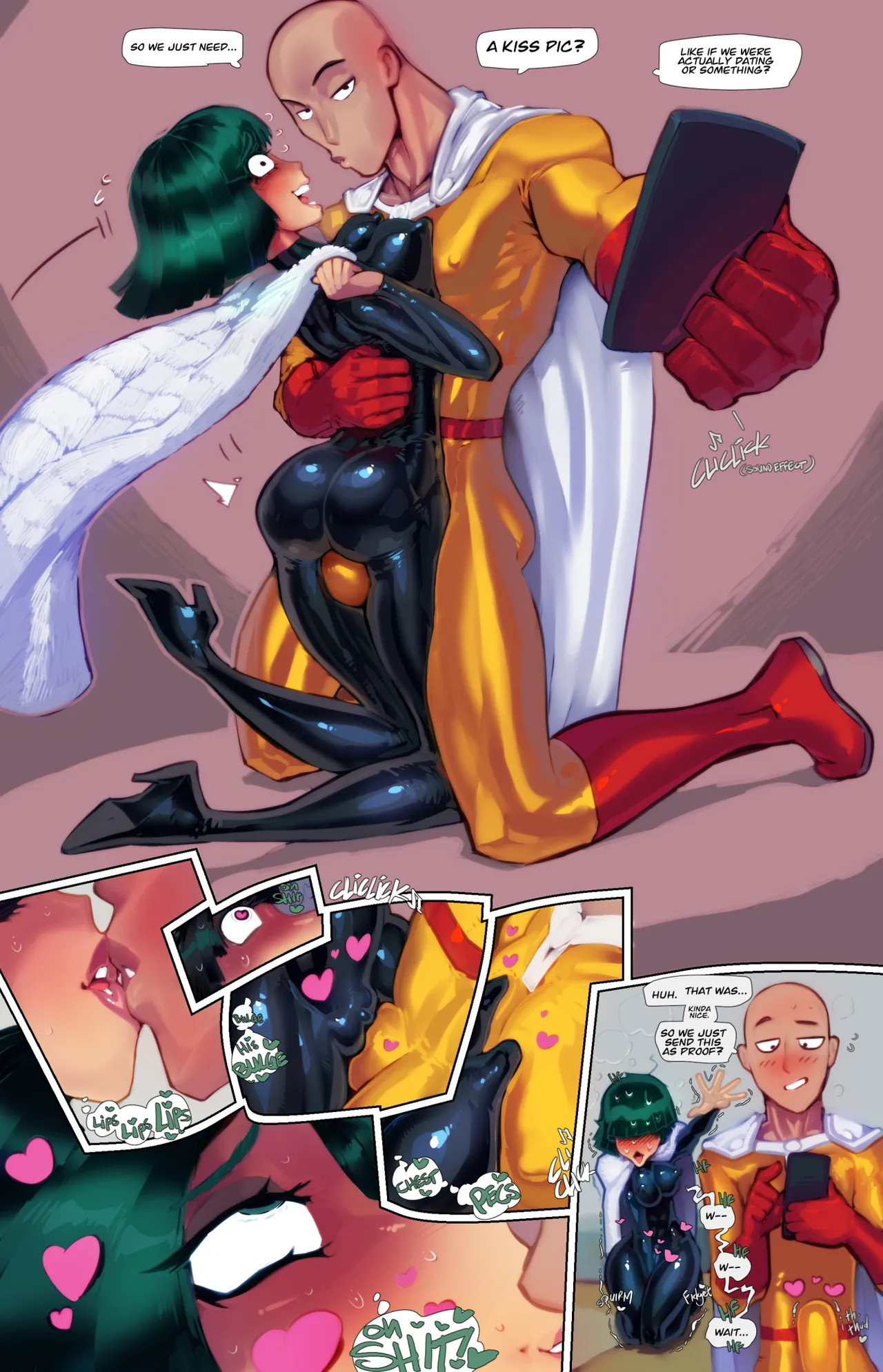 One Punch Man: Serious Valentine Make Out (One-punch Man) [Fred Perry] Chapter 1 – page 3