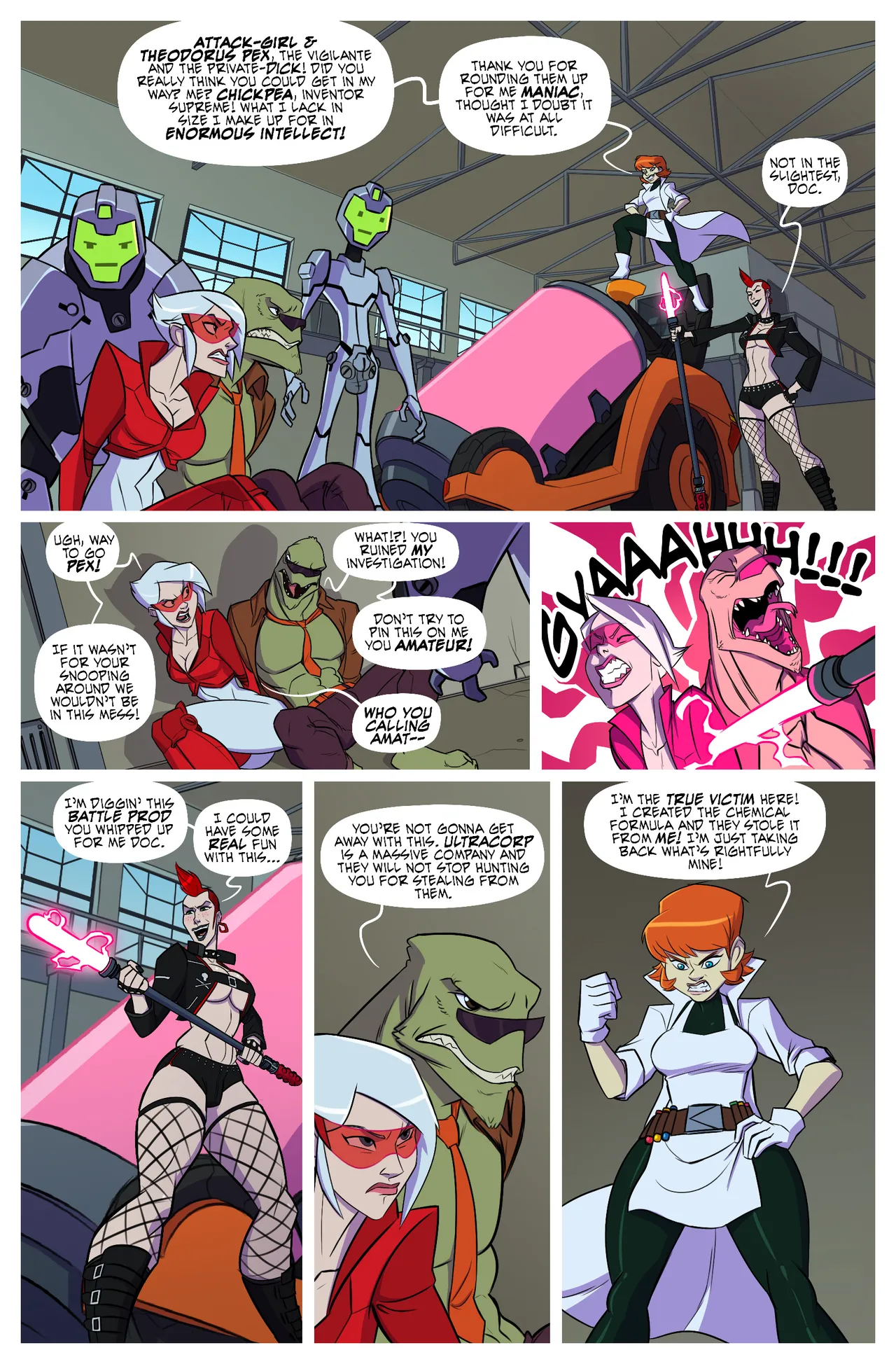 Attack-Girl: Maniac Pixie Dreamdust - stickymon Chapter 1 – page 4