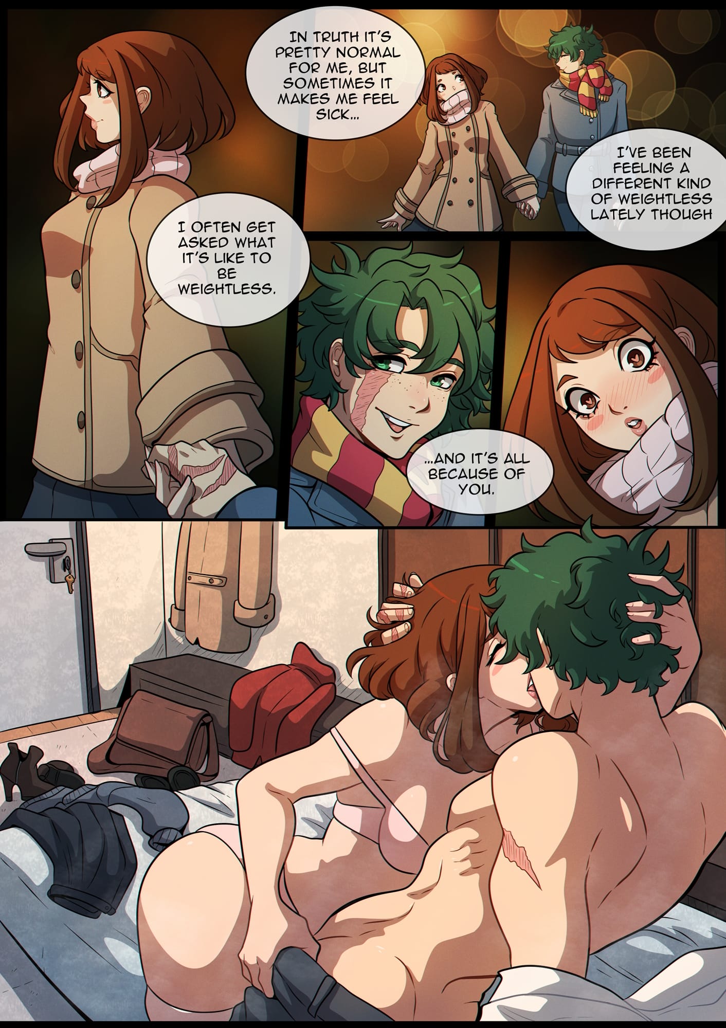 Weightless (My Hero Academia) [Kinkymation] 1 . Weightless - Chapter 1 (My Hero Academia) [Kinkymation] – page 3
