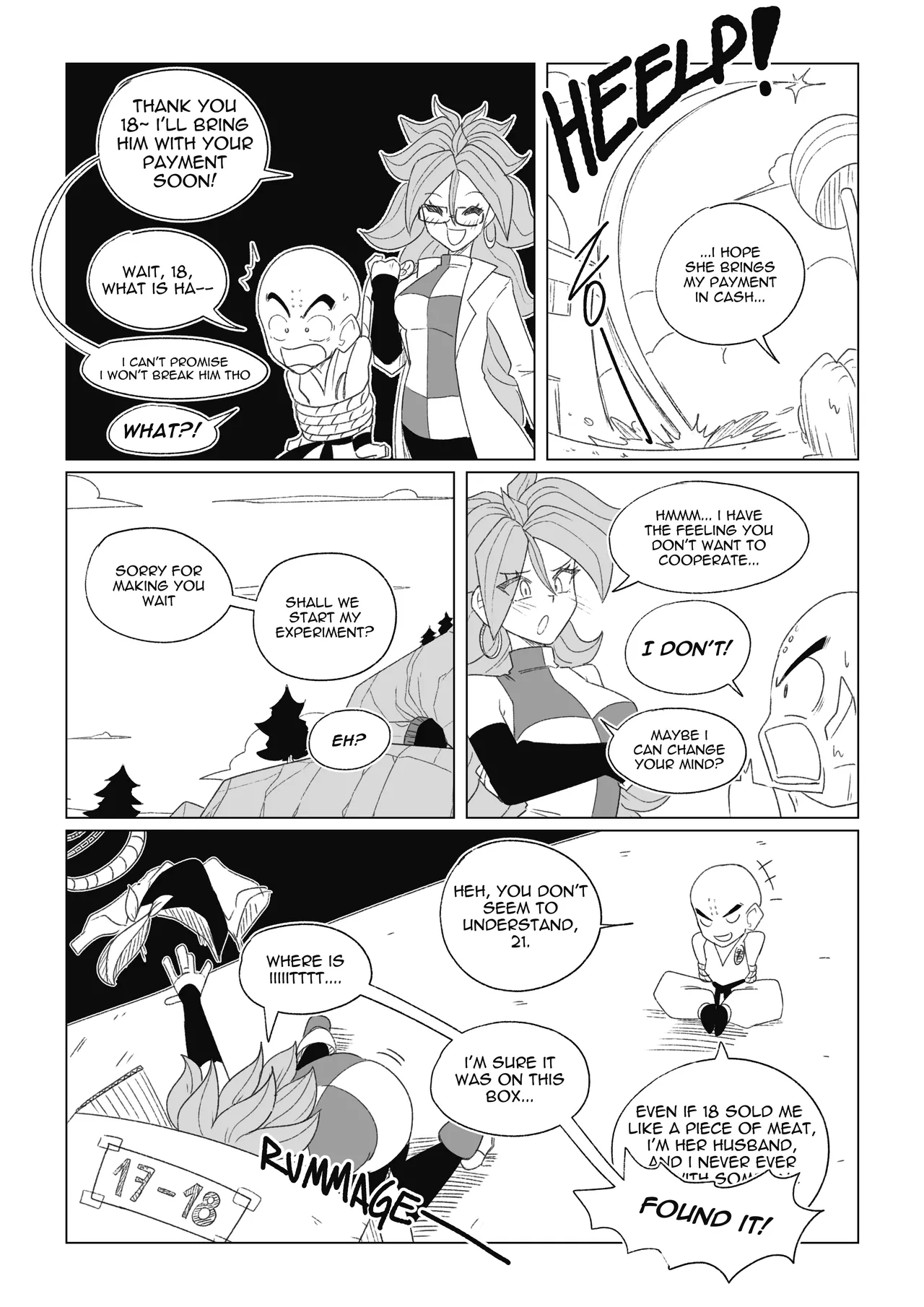 Science with the Z-Warriors! Ch. 1-3 (Dragon Ball Z) [Navietta] Chapter 1 – page 11