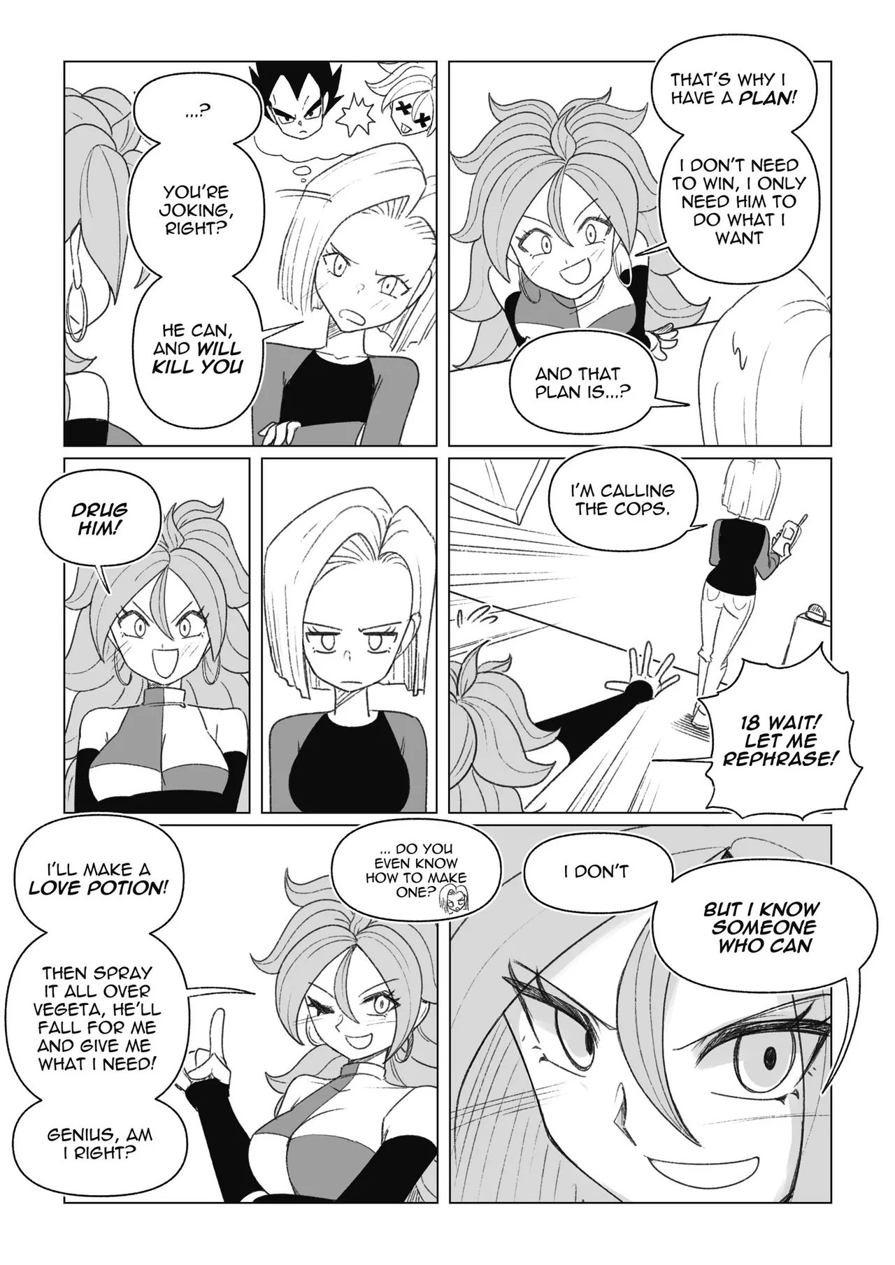 Science with the Z-Warriors! Ch. 1-3 (Dragon Ball Z) [Navietta] Chapter 1 – page 26
