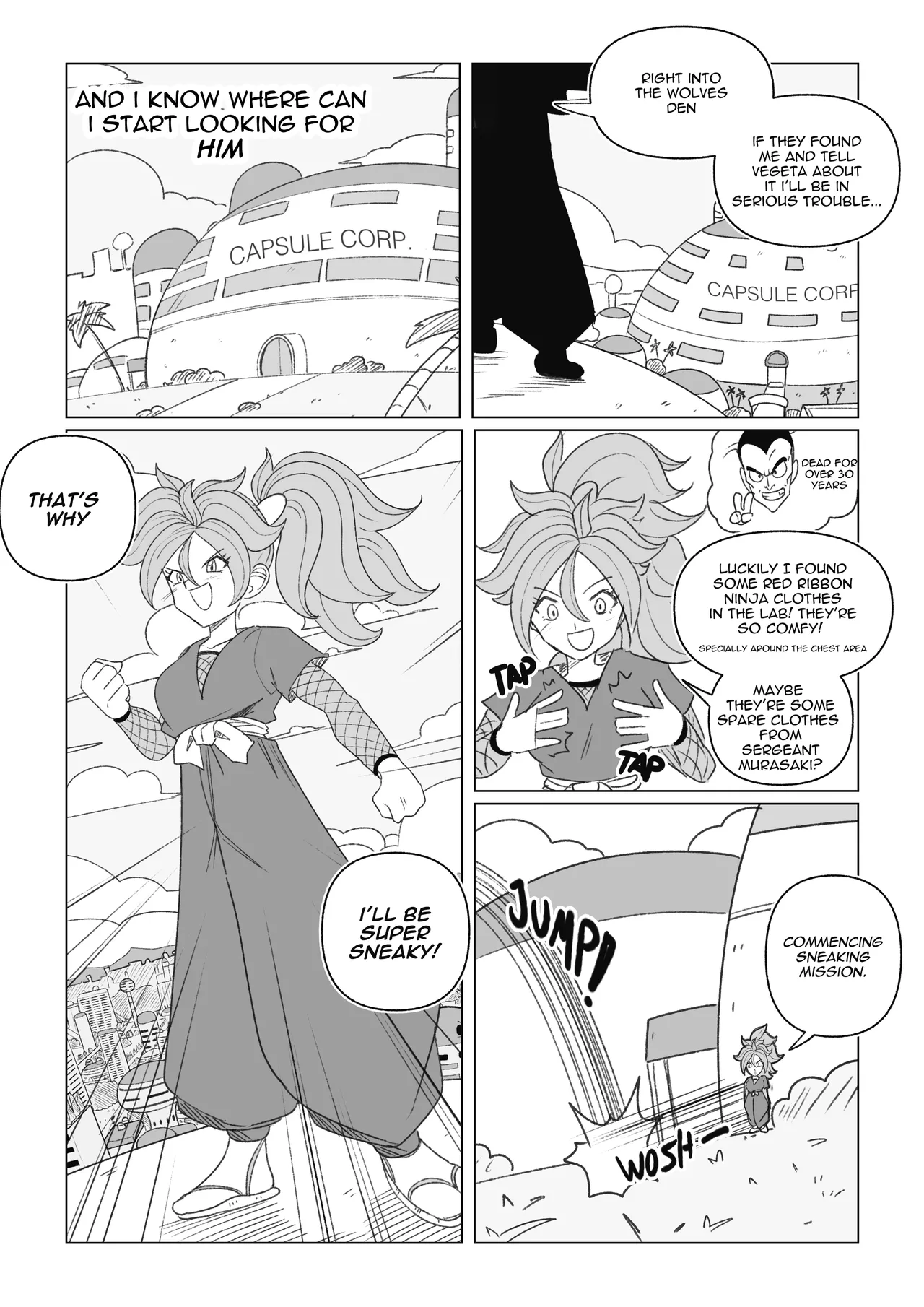 Science with the Z-Warriors! Ch. 1-3 (Dragon Ball Z) [Navietta] Chapter 1 – page 27