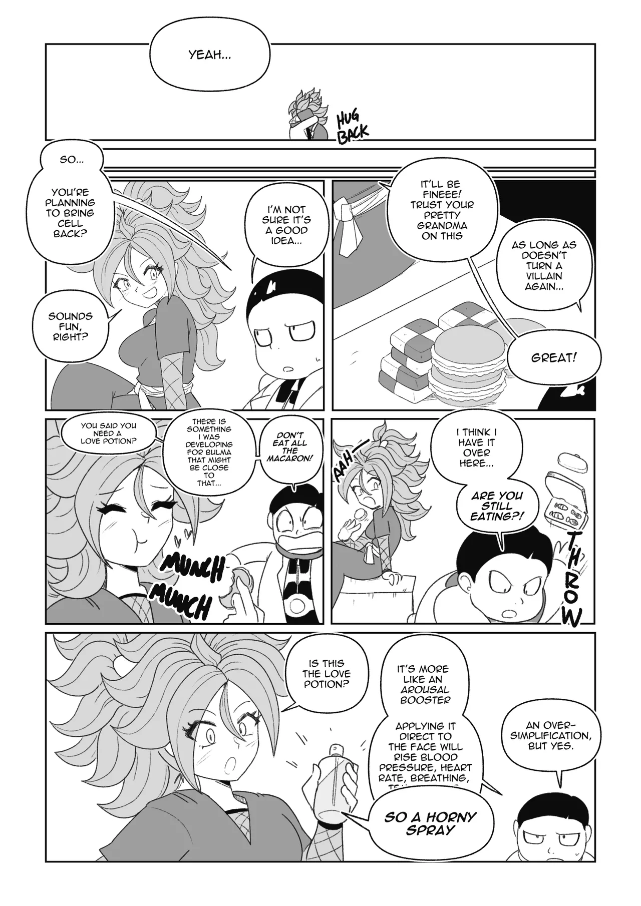 Science with the Z-Warriors! Ch. 1-3 (Dragon Ball Z) [Navietta] Chapter 1 – page 32