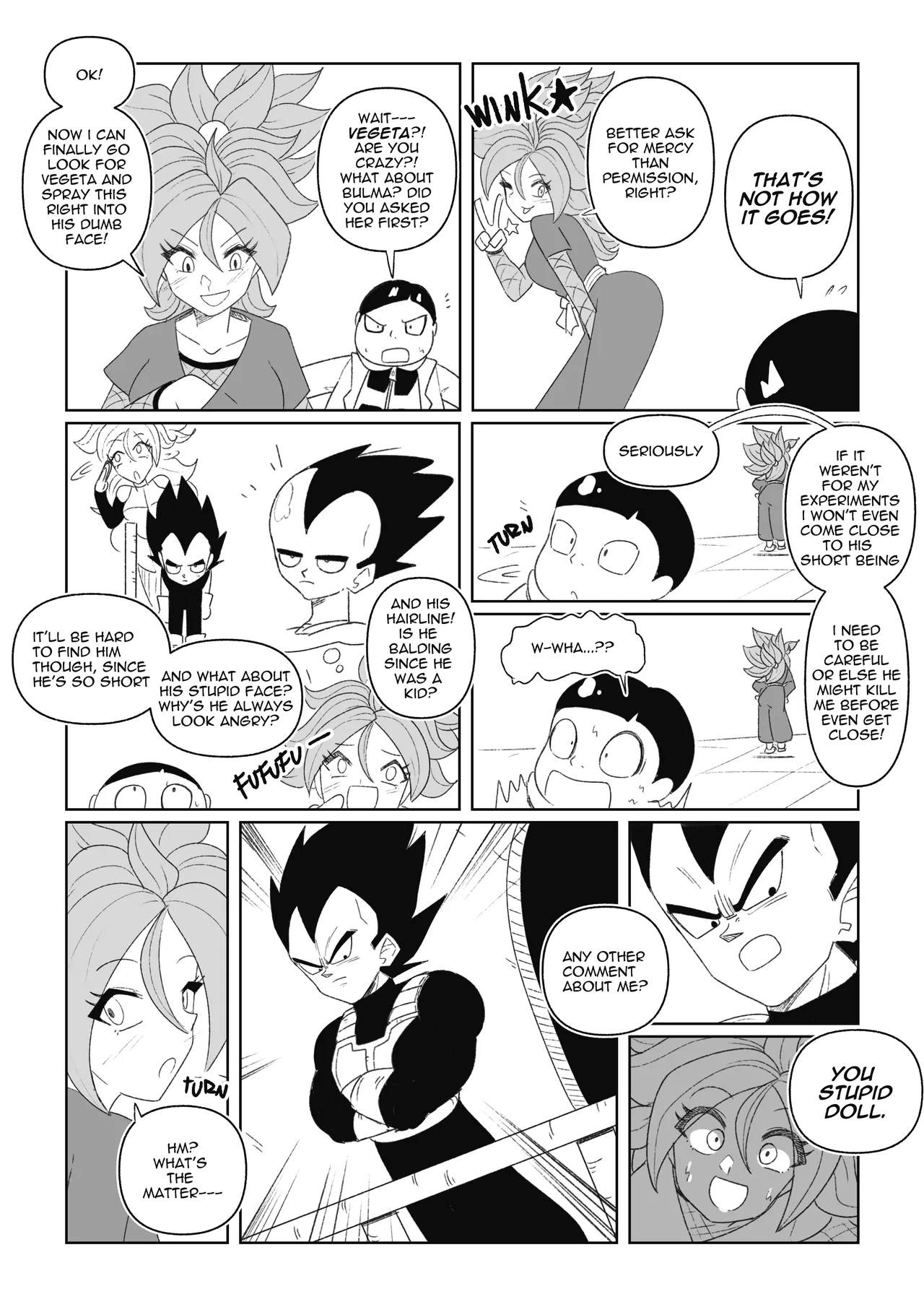 Science with the Z-Warriors! Ch. 1-3 (Dragon Ball Z) [Navietta] Chapter 1 – page 33