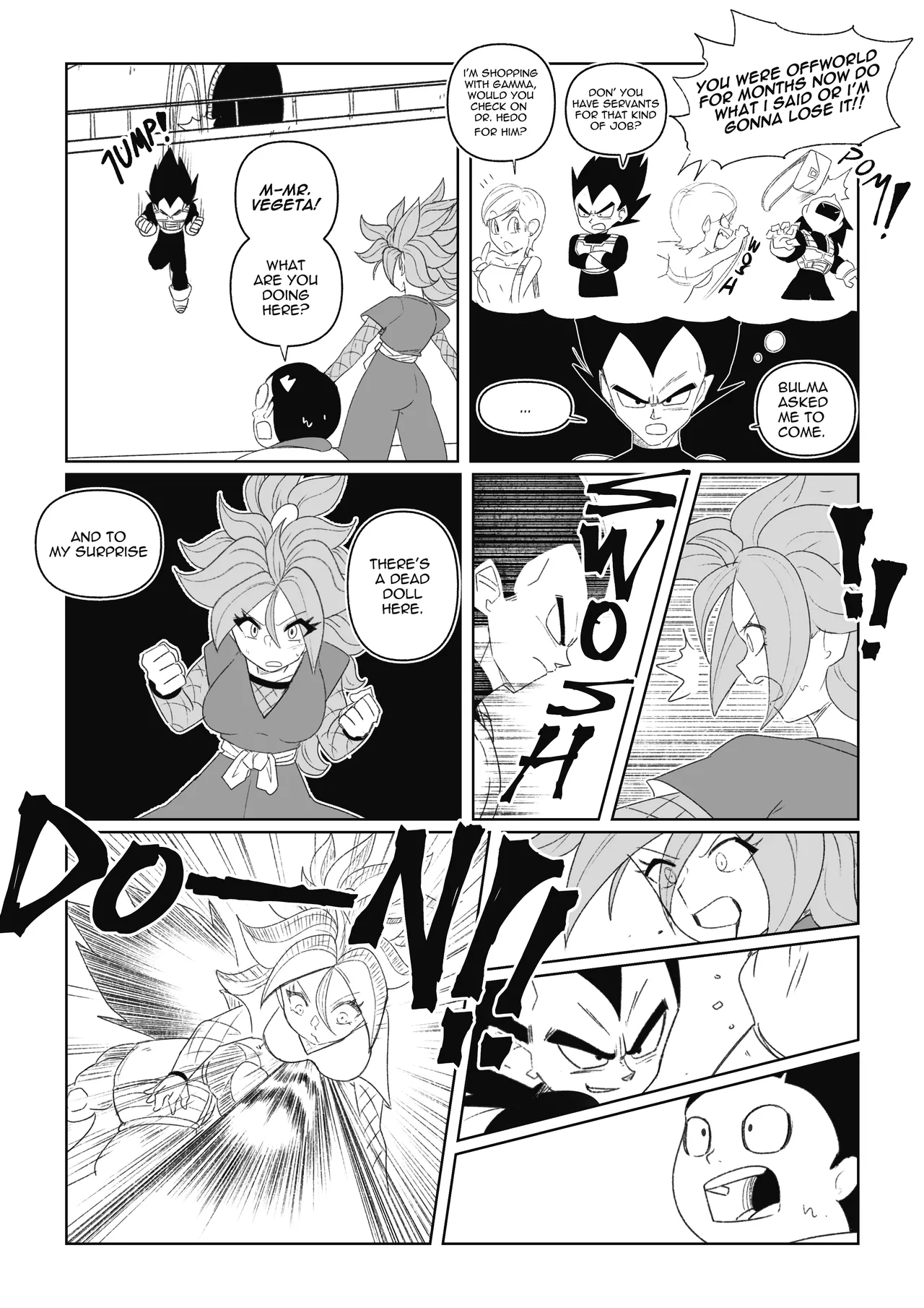 Science with the Z-Warriors! Ch. 1-3 (Dragon Ball Z) [Navietta] Chapter 1 – page 34