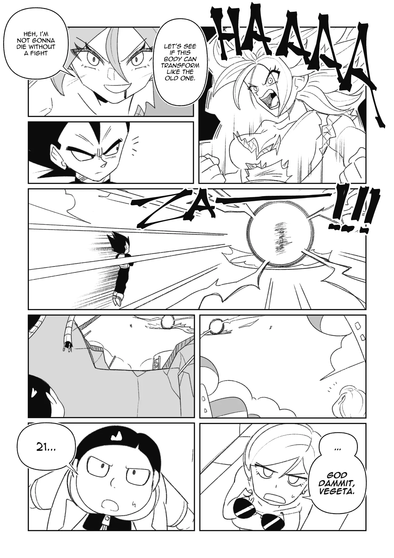 Science with the Z-Warriors! Ch. 1-3 (Dragon Ball Z) [Navietta] Chapter 1 – page 36
