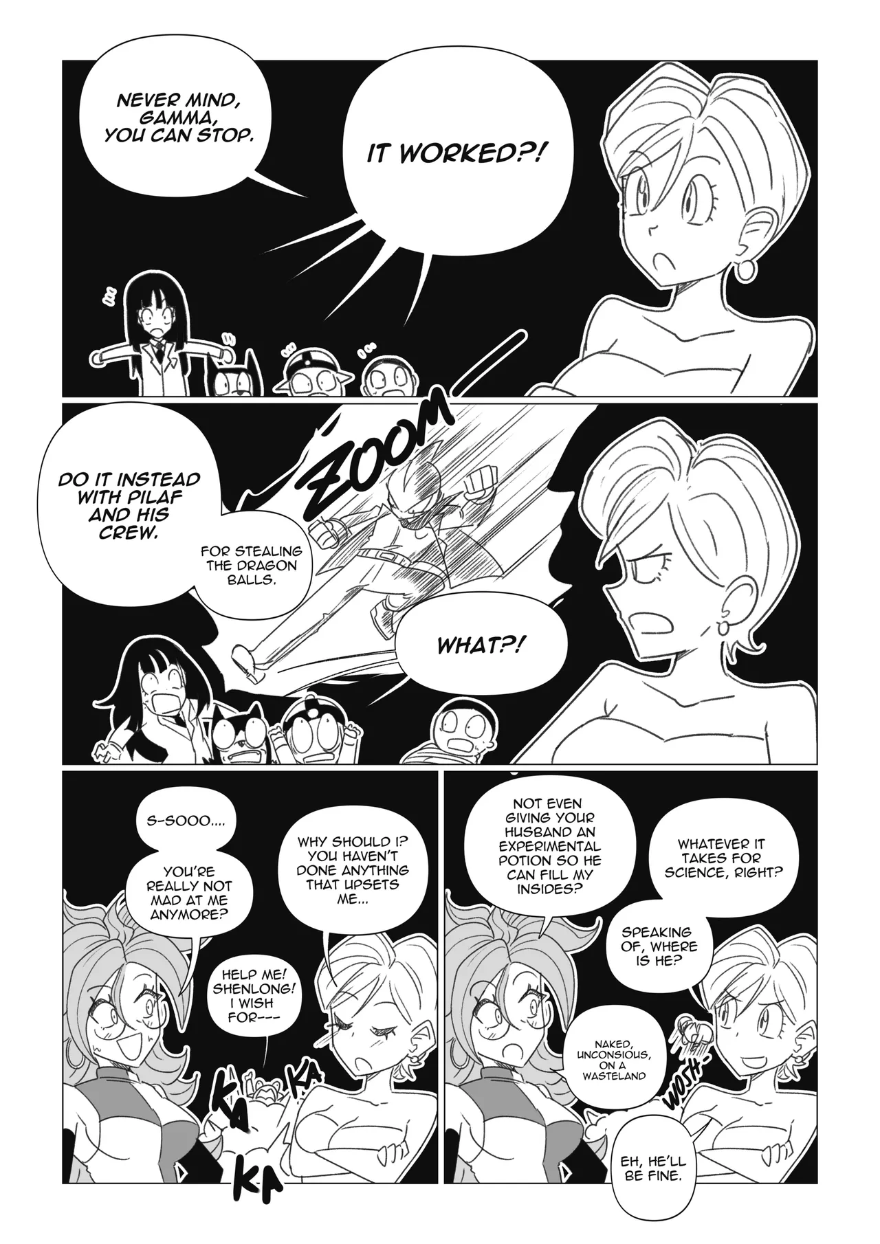 Science with the Z-Warriors! Ch. 1-3 (Dragon Ball Z) [Navietta] Chapter 1 – page 91