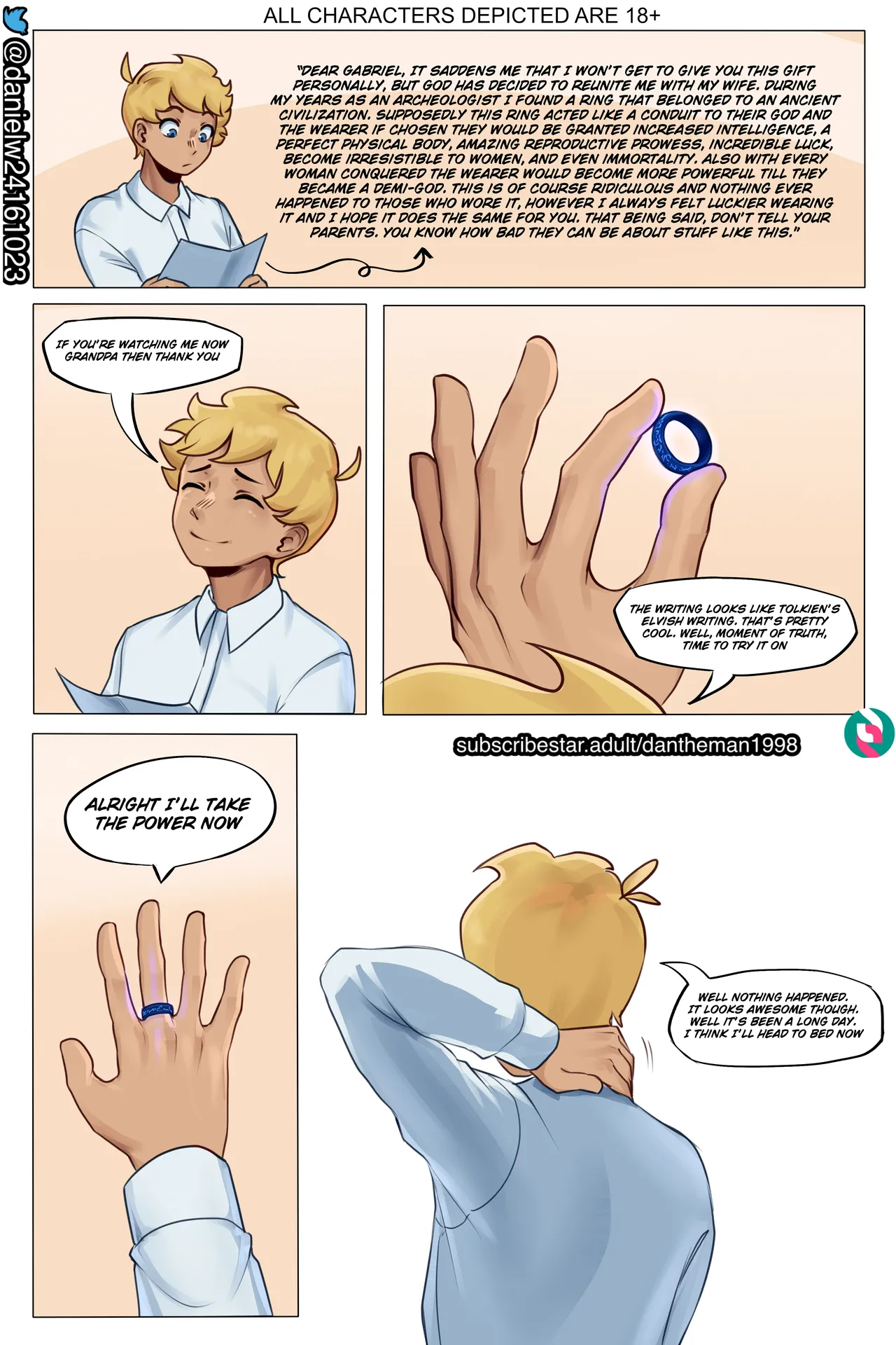 Ascension of an Erotic God Ch 1 [DanTheMan] Chapter 1 – page 6