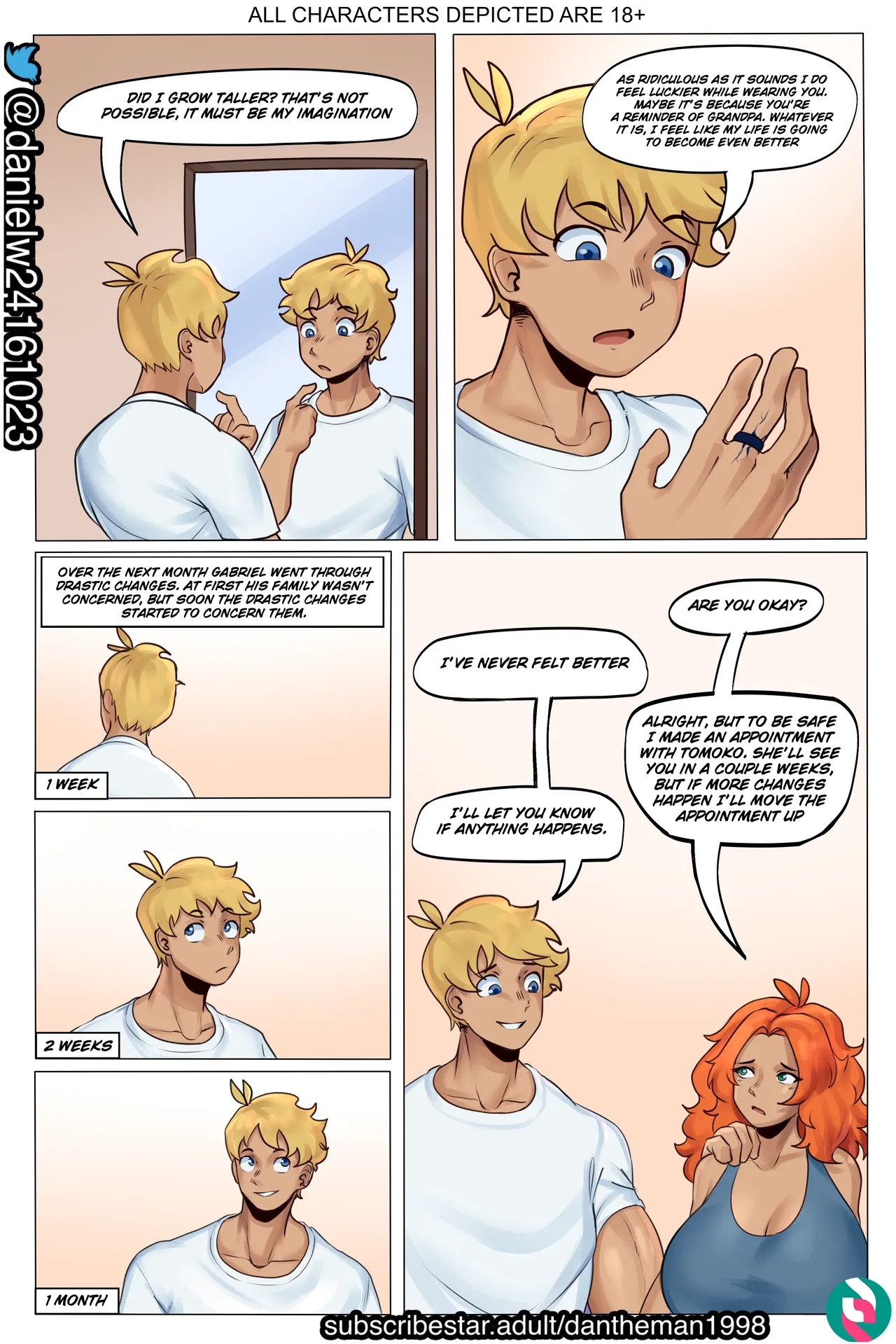 Ascension of an Erotic God Ch 1 [DanTheMan] Chapter 1 – page 8