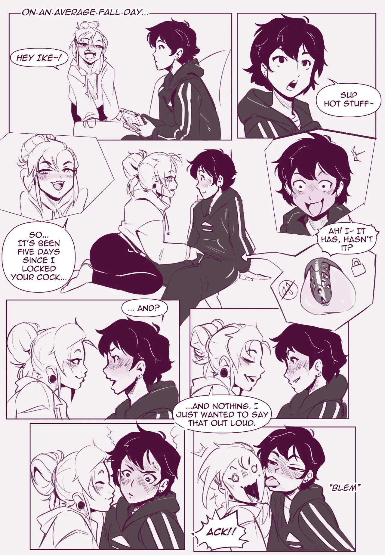 Em and Ike's Roleplay [Theo Draws] Chapter 1 – page 6