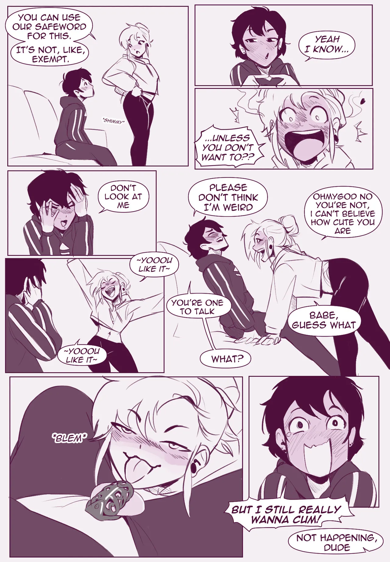 Em and Ike's Roleplay [Theo Draws] Chapter 1 – page 11