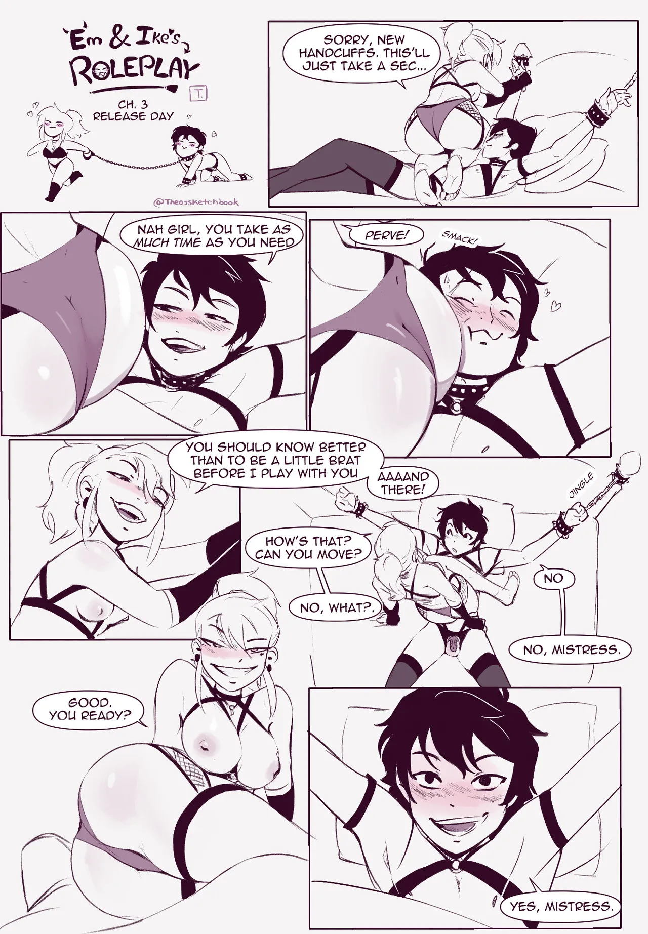 Em and Ike's Roleplay [Theo Draws] Chapter 1 – page 12