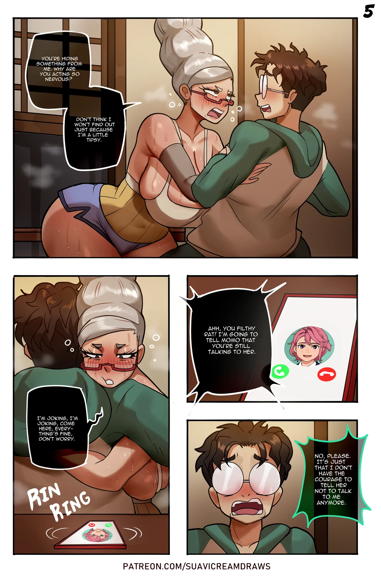 Grandma's approval (DanDaDan) [Suavi-Cream] Chapter 1 – page 6