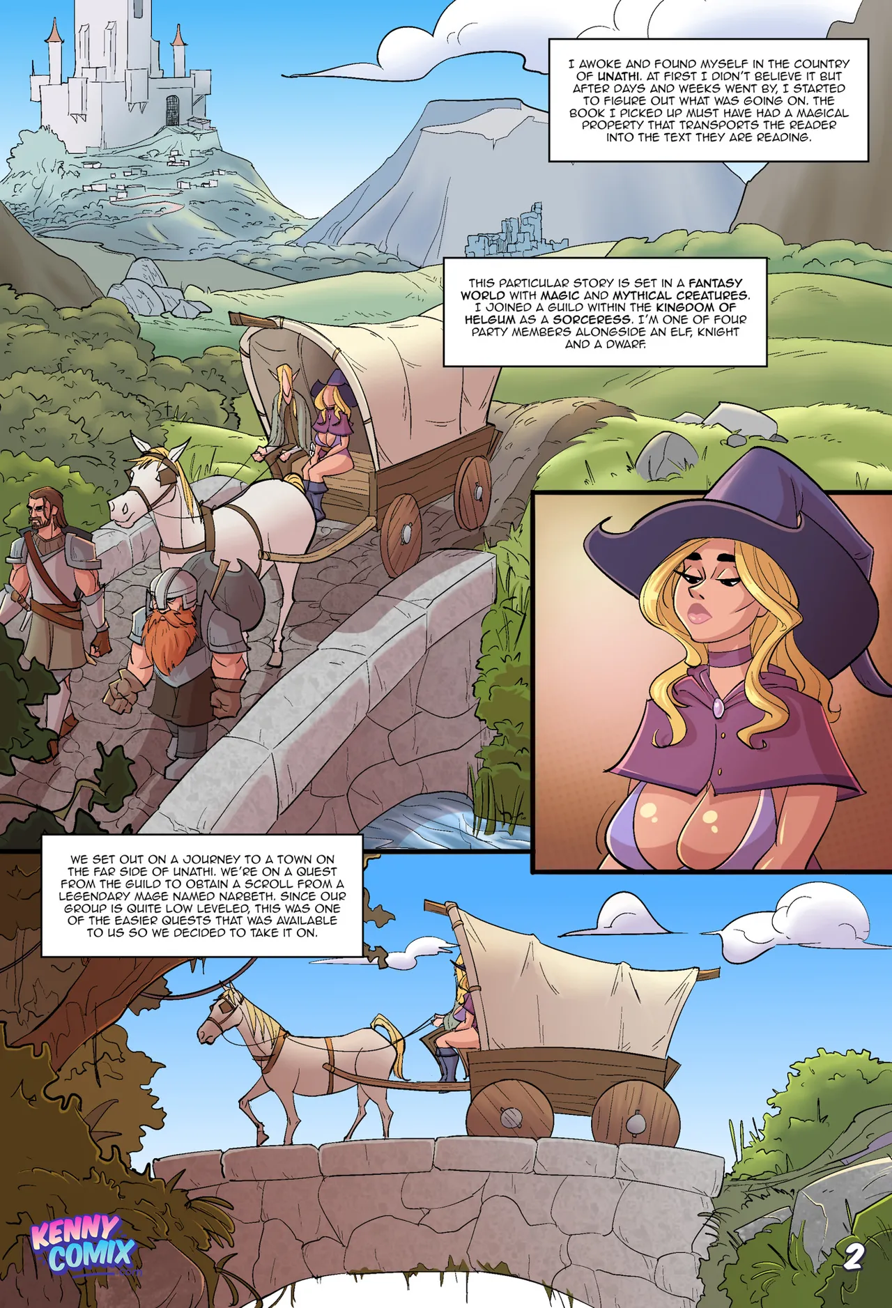 Dirty Tales of a Librarian [Kennycomix (John Coffe)] Chapter 1 – page 3