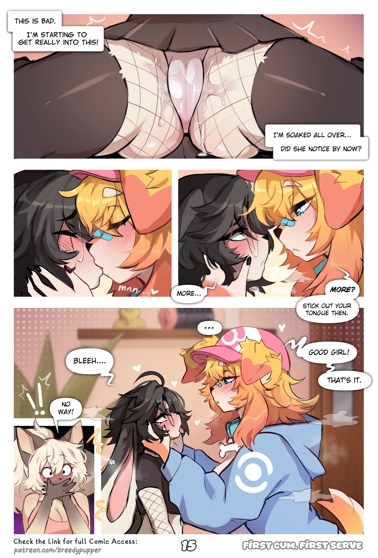 First Cum, First Serve! [Breedypupper] Chapter 1 – page 16