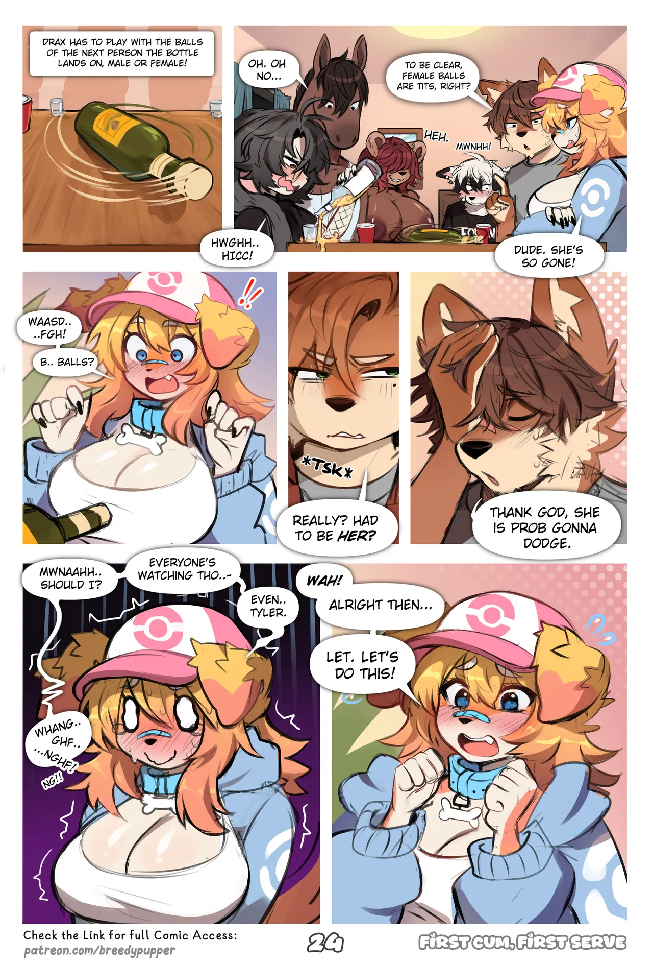 First Cum, First Serve! [Breedypupper] Chapter 1 – page 25