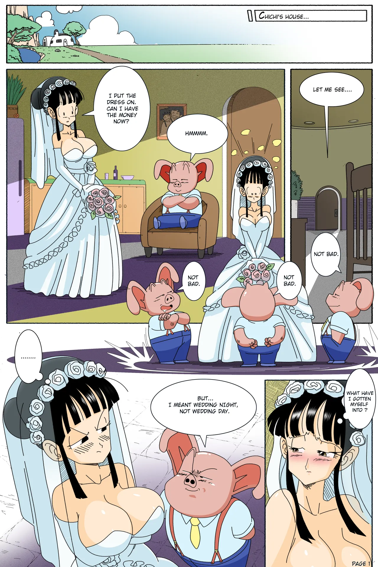 Oolong's Proposal Remake (Dragon Ball Z) [Botbot] Chapter 1 – page 1