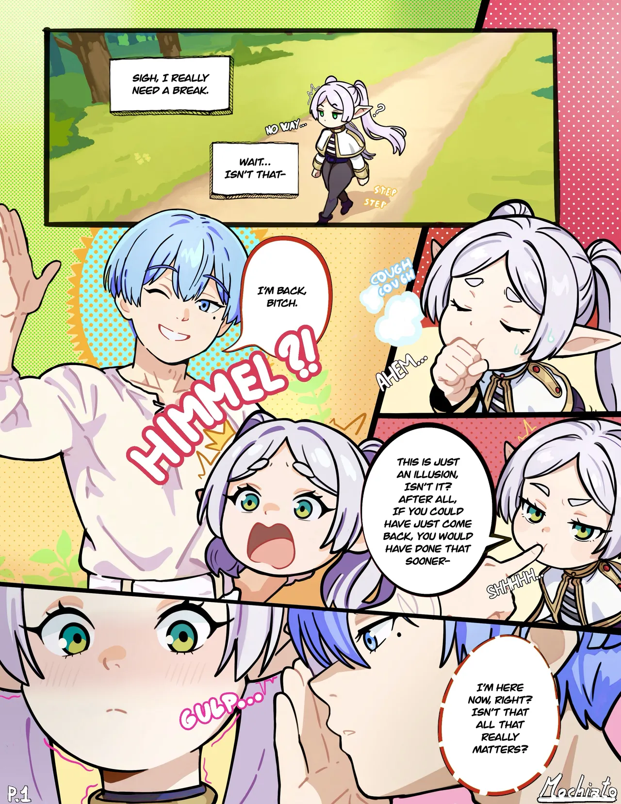 Frieren’s happy reunion (Frieren's at Worlds End) [Mochiato] Chapter 1 – page 2