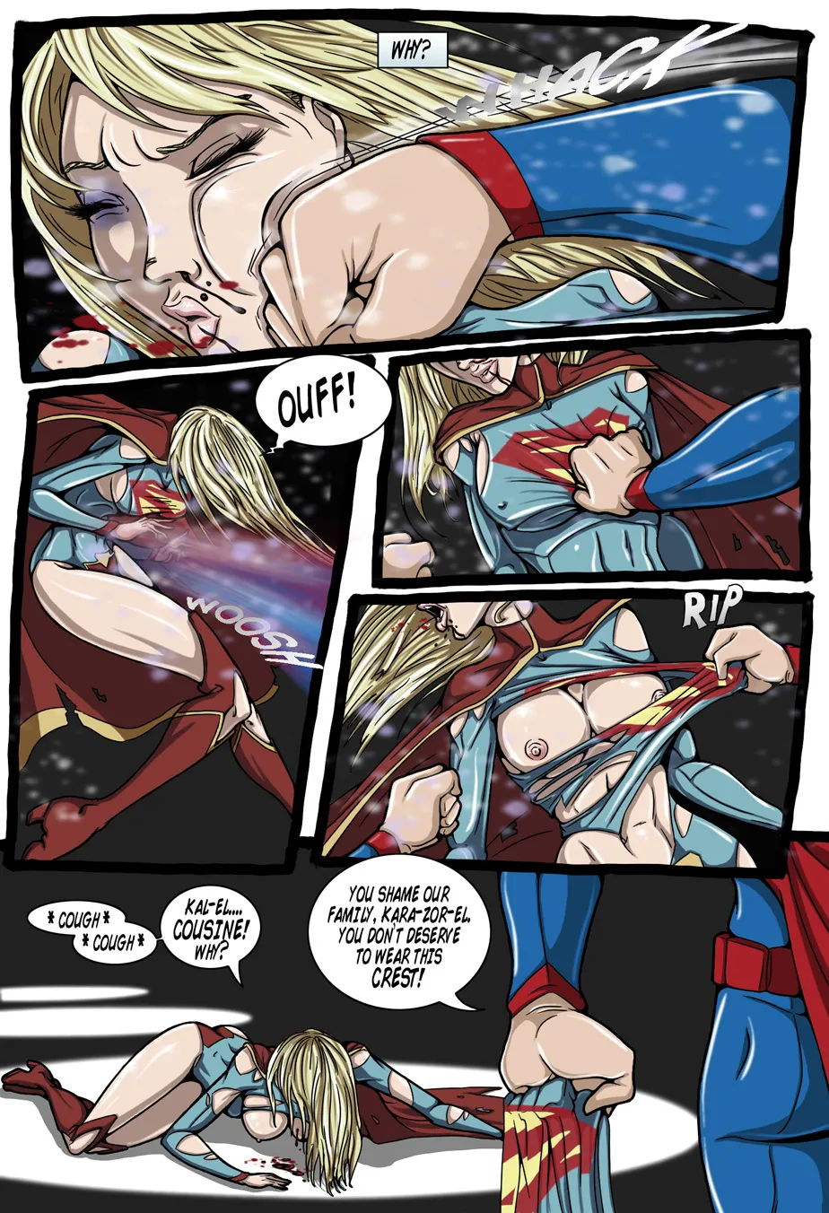 True Injustice: Supergirl [Genex] Chapter 1 – page 2