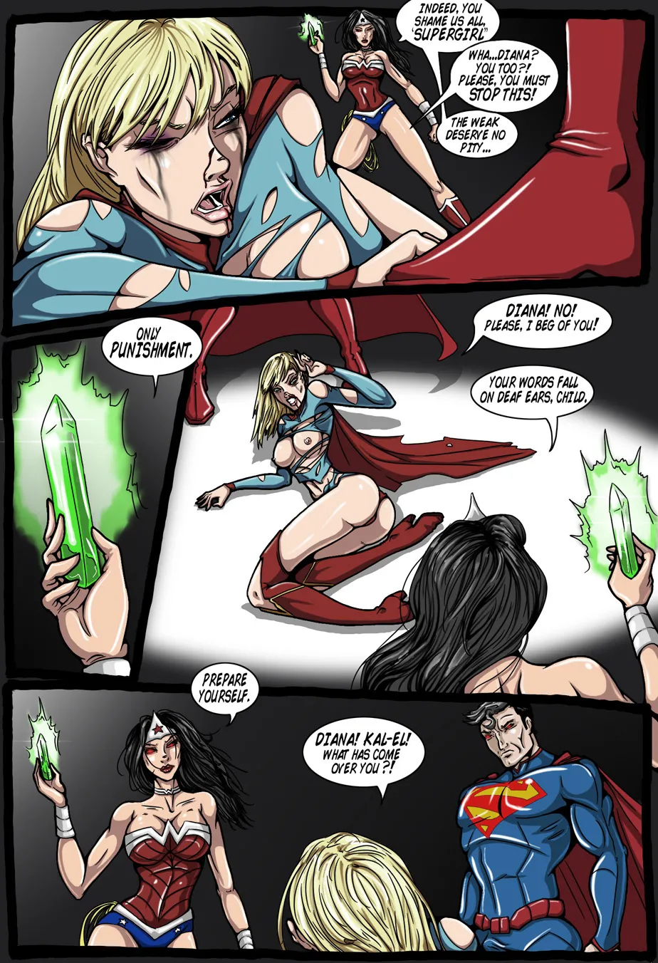 True Injustice: Supergirl [Genex] Chapter 1 – page 3