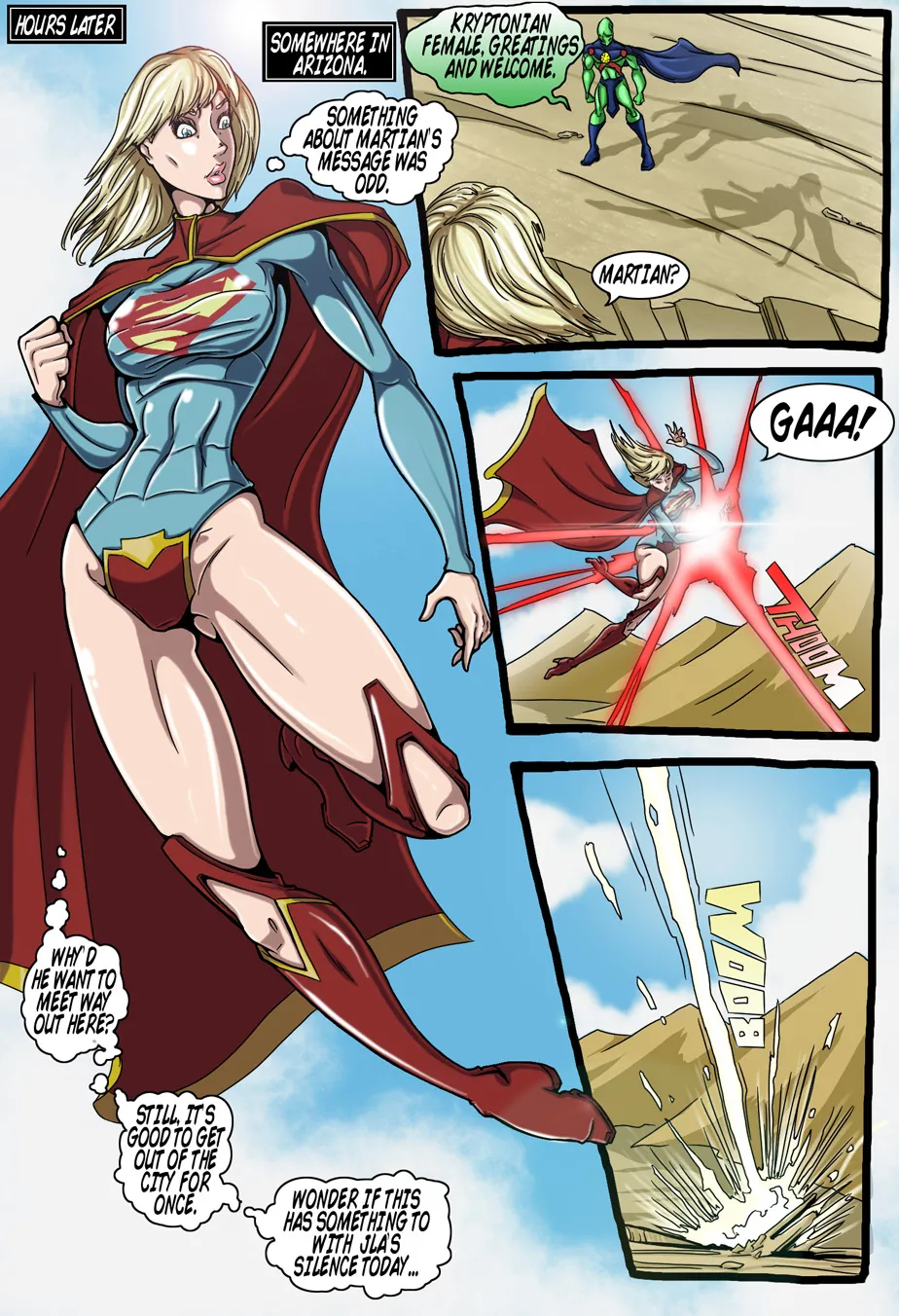 True Injustice: Supergirl [Genex] Chapter 1 – page 19