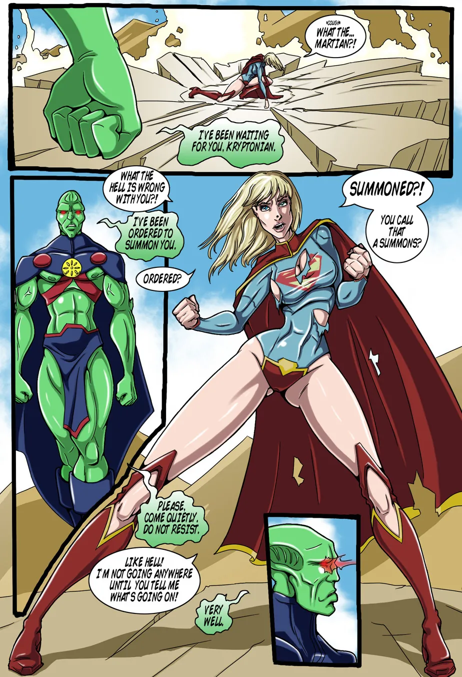 True Injustice: Supergirl [Genex] Chapter 1 – page 20