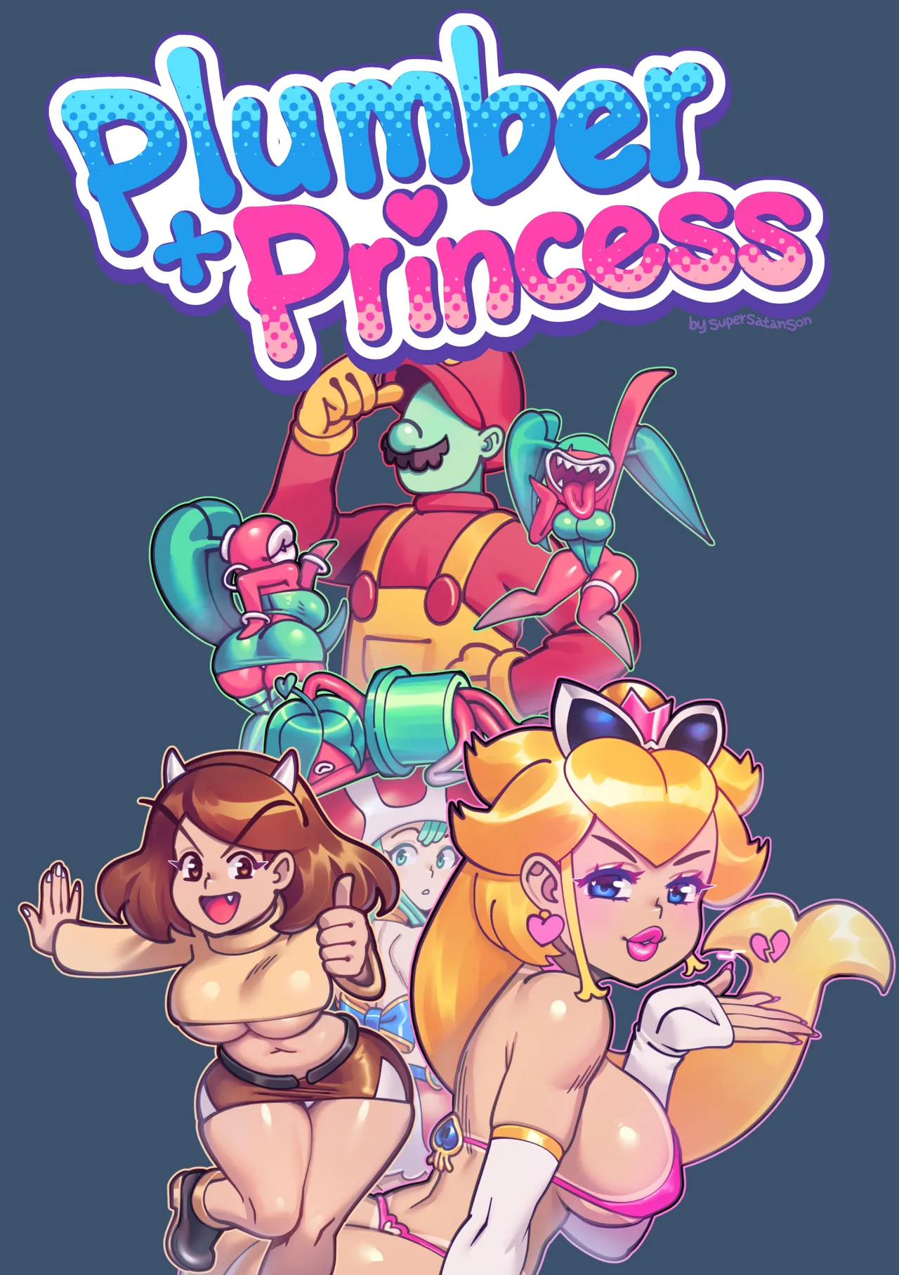Plumber + Princess 3 (Super Mario Bros.) [+extras] [Supersatanson] Chapter 1 – page 2