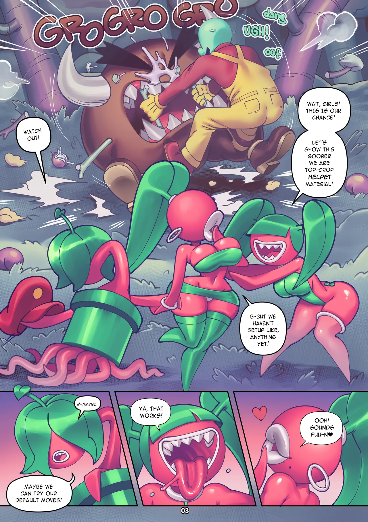 Plumber + Princess 3 (Super Mario Bros.) [+extras] [Supersatanson] Chapter 1 – page 5