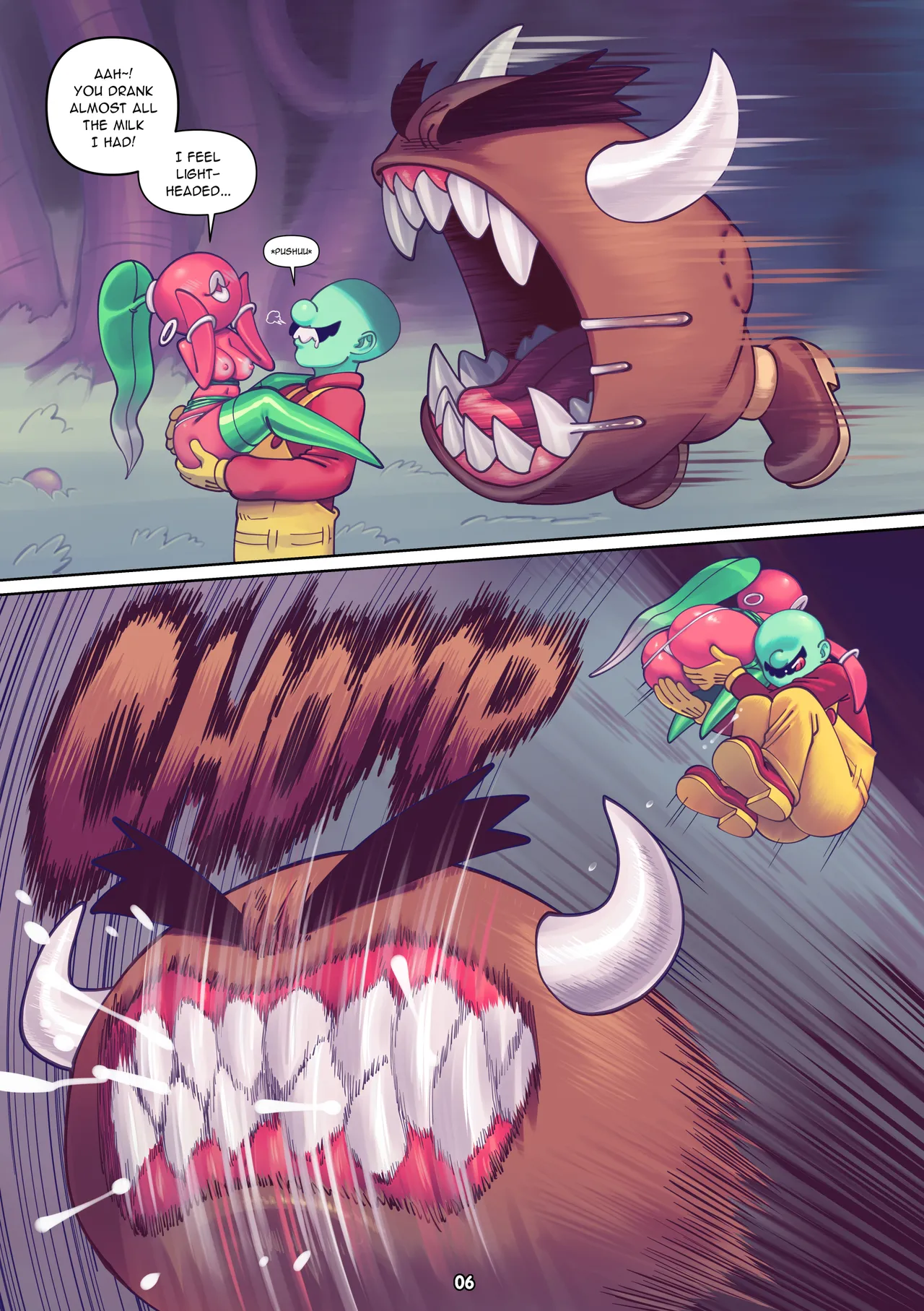 Plumber + Princess 3 (Super Mario Bros.) [+extras] [Supersatanson] Chapter 1 – page 8