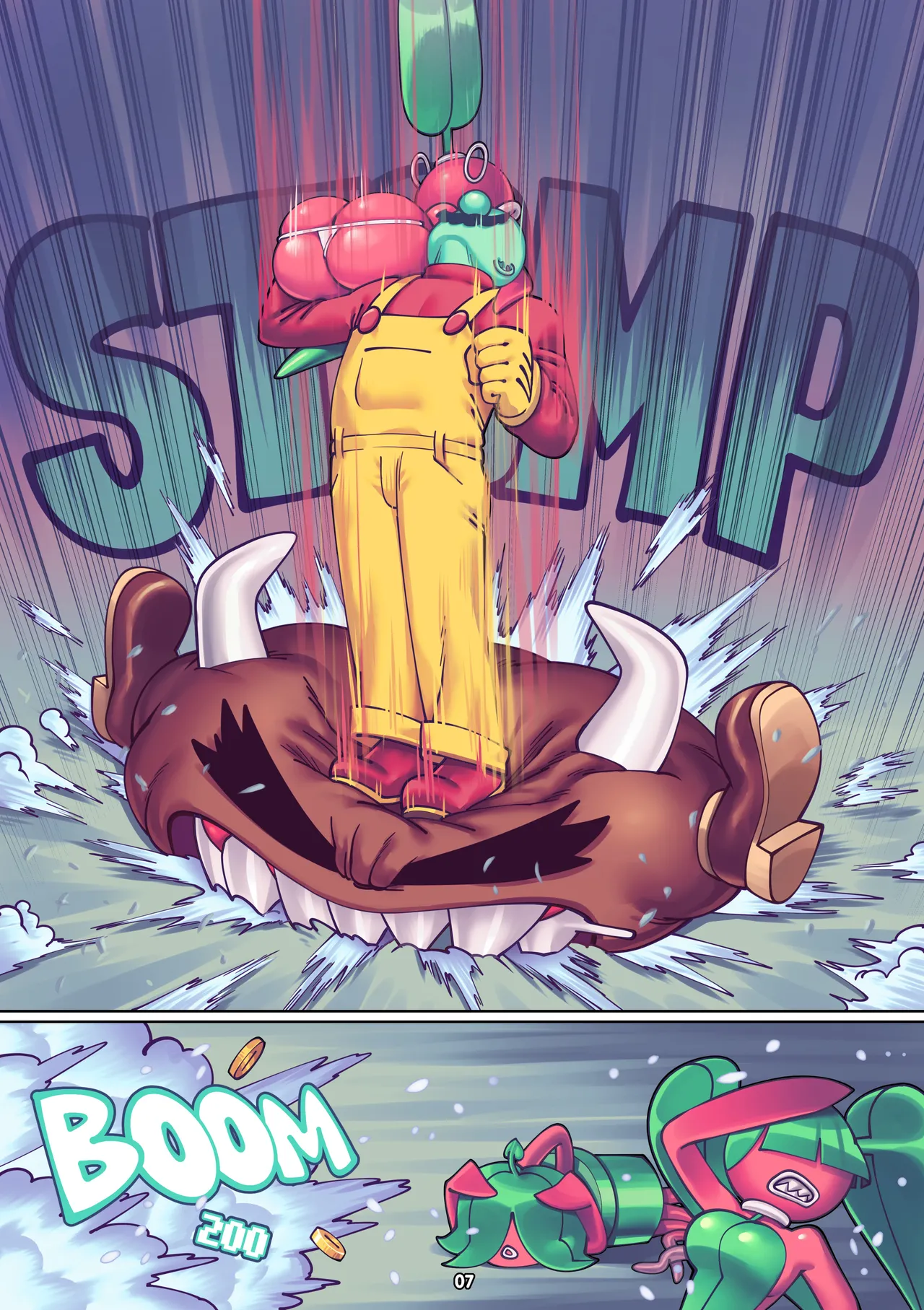 Plumber + Princess 3 (Super Mario Bros.) [+extras] [Supersatanson] Chapter 1 – page 9