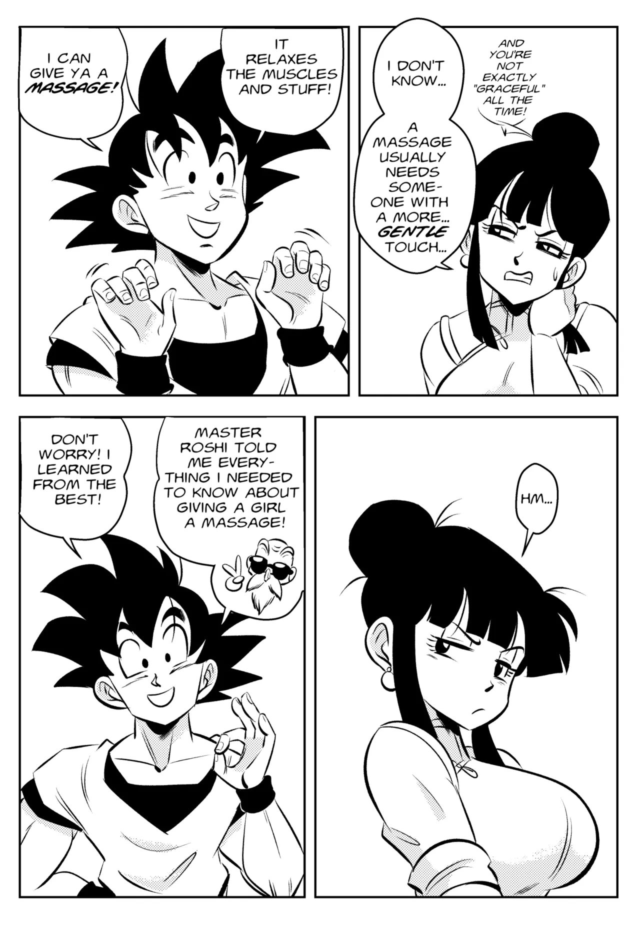 7 Days of GoChi (Dragon Ball) [FunsexyDB] Chapter 1 – page 3