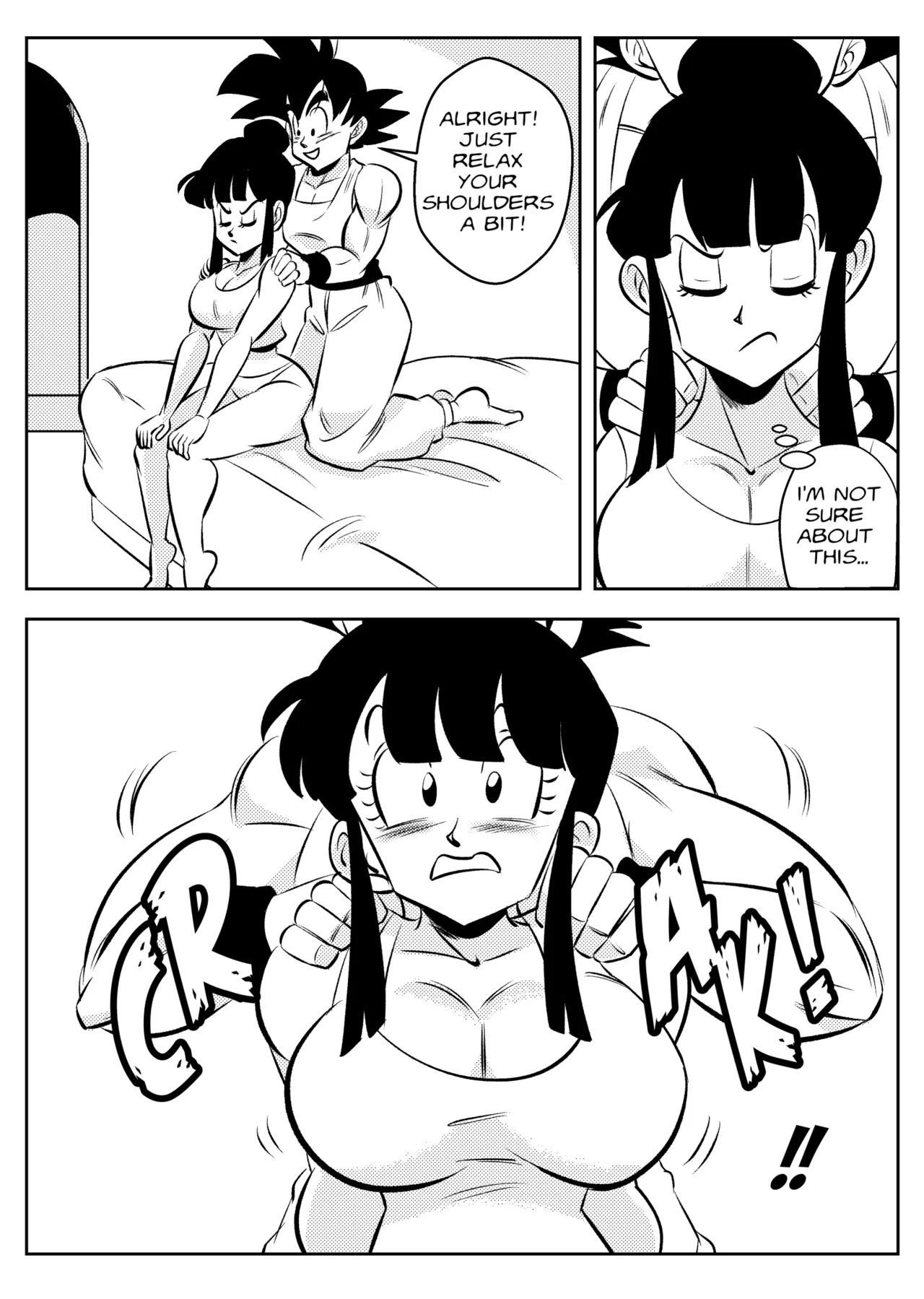 7 Days of GoChi (Dragon Ball) [FunsexyDB] Chapter 1 – page 4
