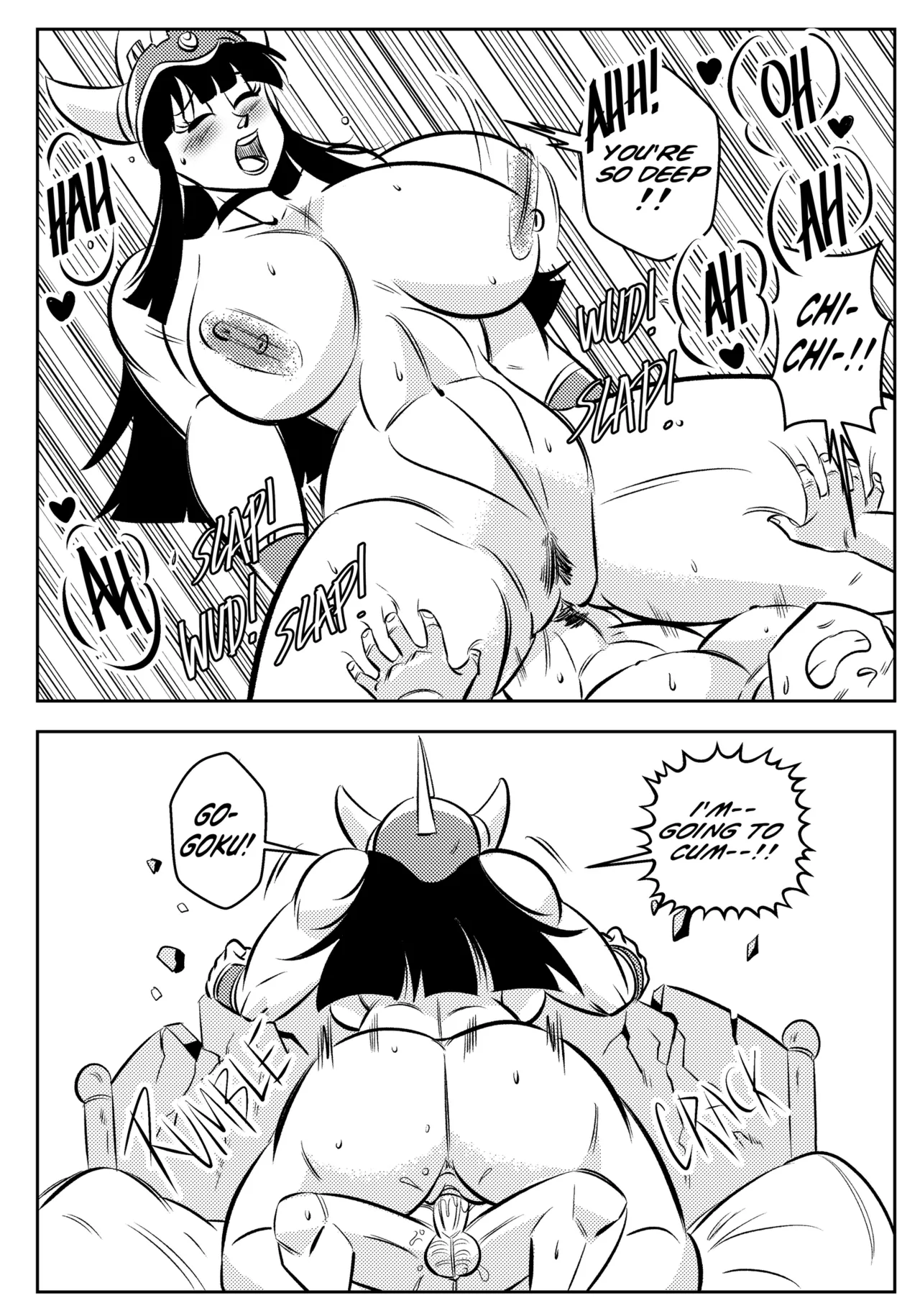 7 Days of GoChi (Dragon Ball) [FunsexyDB] Chapter 1 – page 10