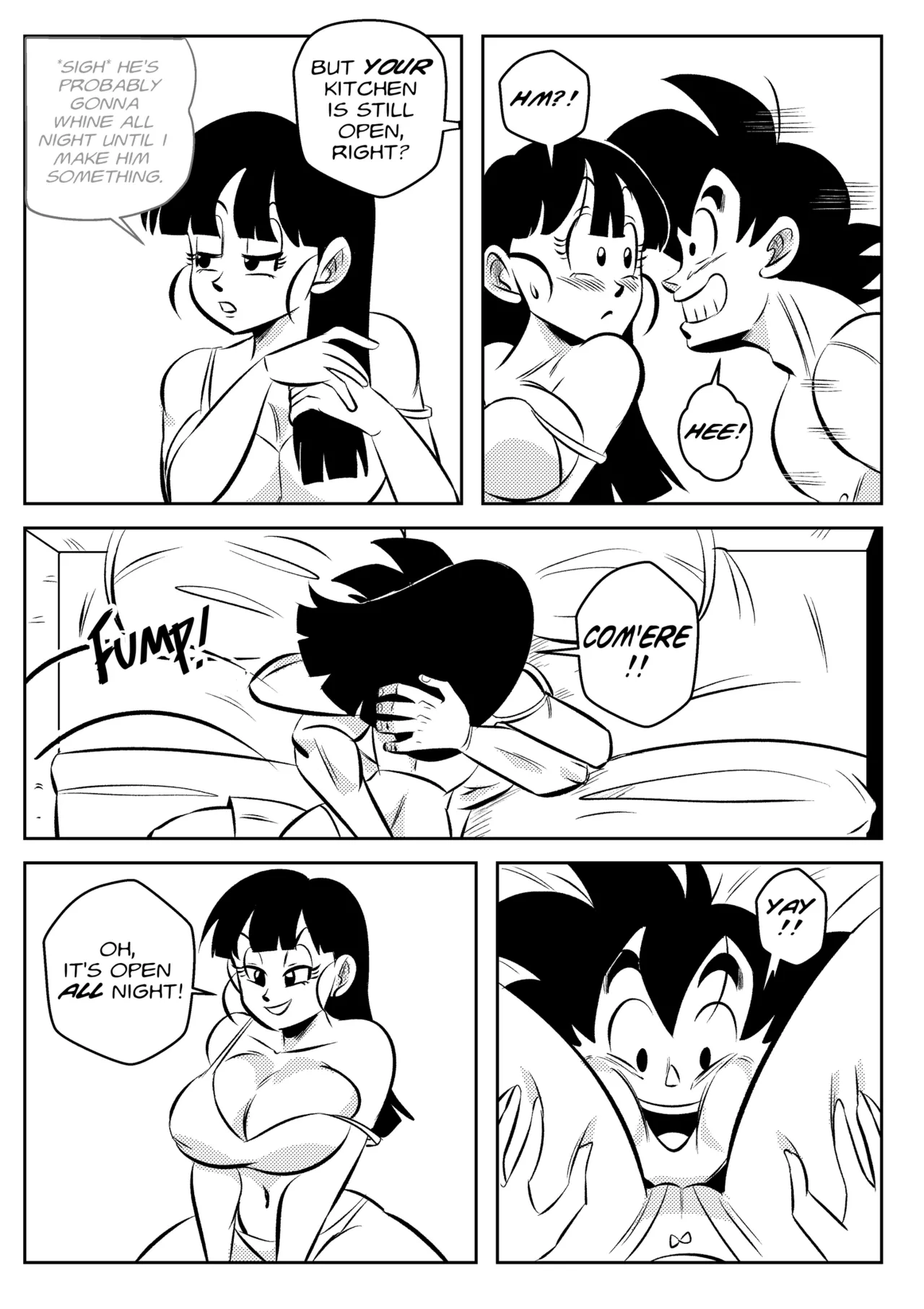 7 Days of GoChi (Dragon Ball) [FunsexyDB] Chapter 1 – page 33