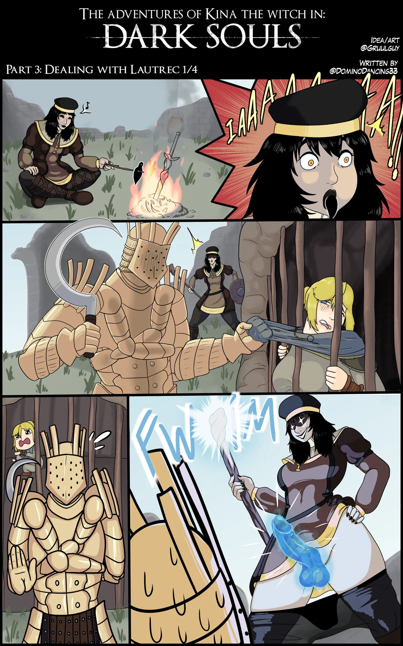 The adventures of Kina the Witch in Dark Souls (Dark Souls) [Gruulguy] Chapter 1 – page 5