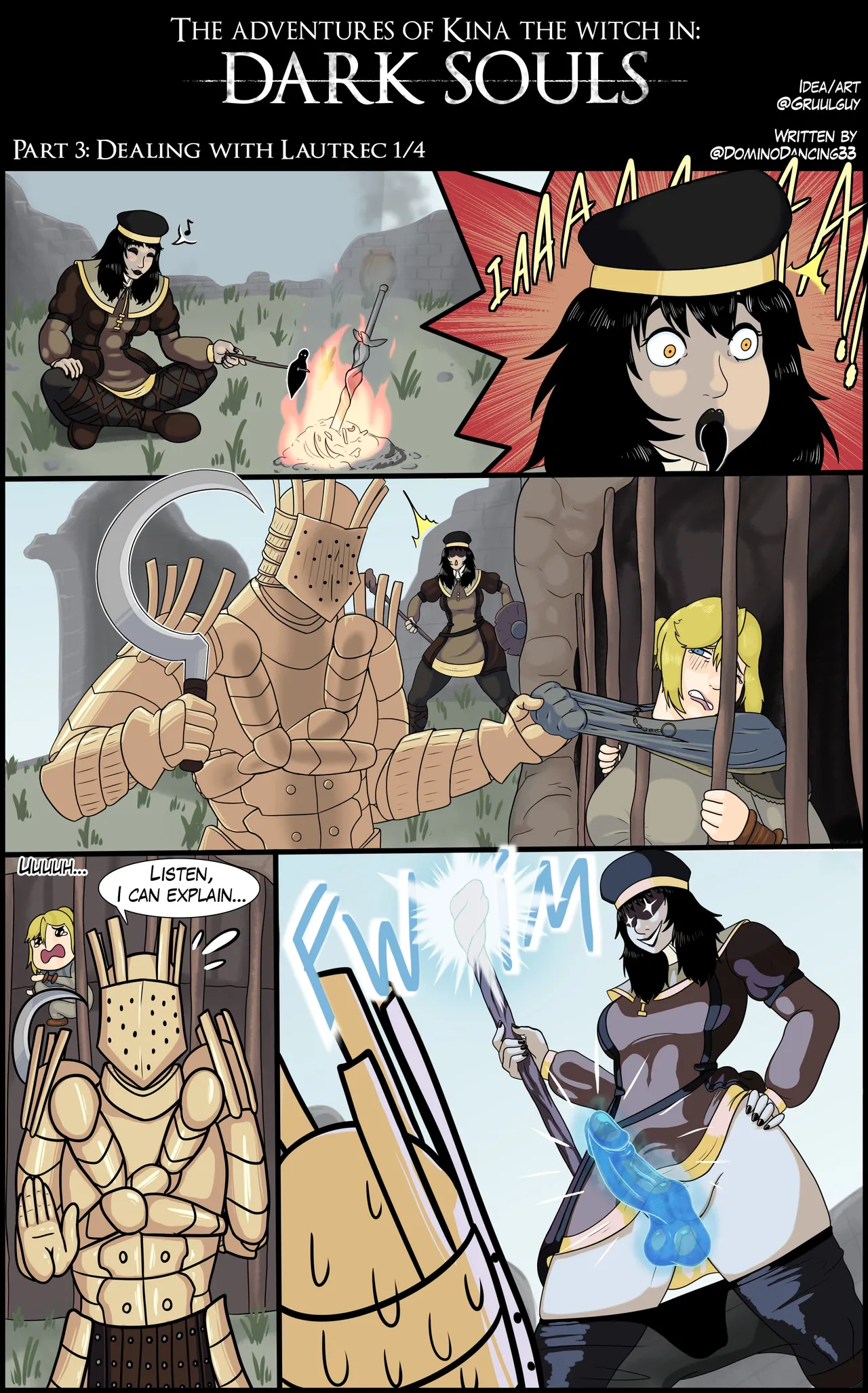 The adventures of Kina the Witch in Dark Souls (Dark Souls) [Gruulguy] Chapter 1 – page 6