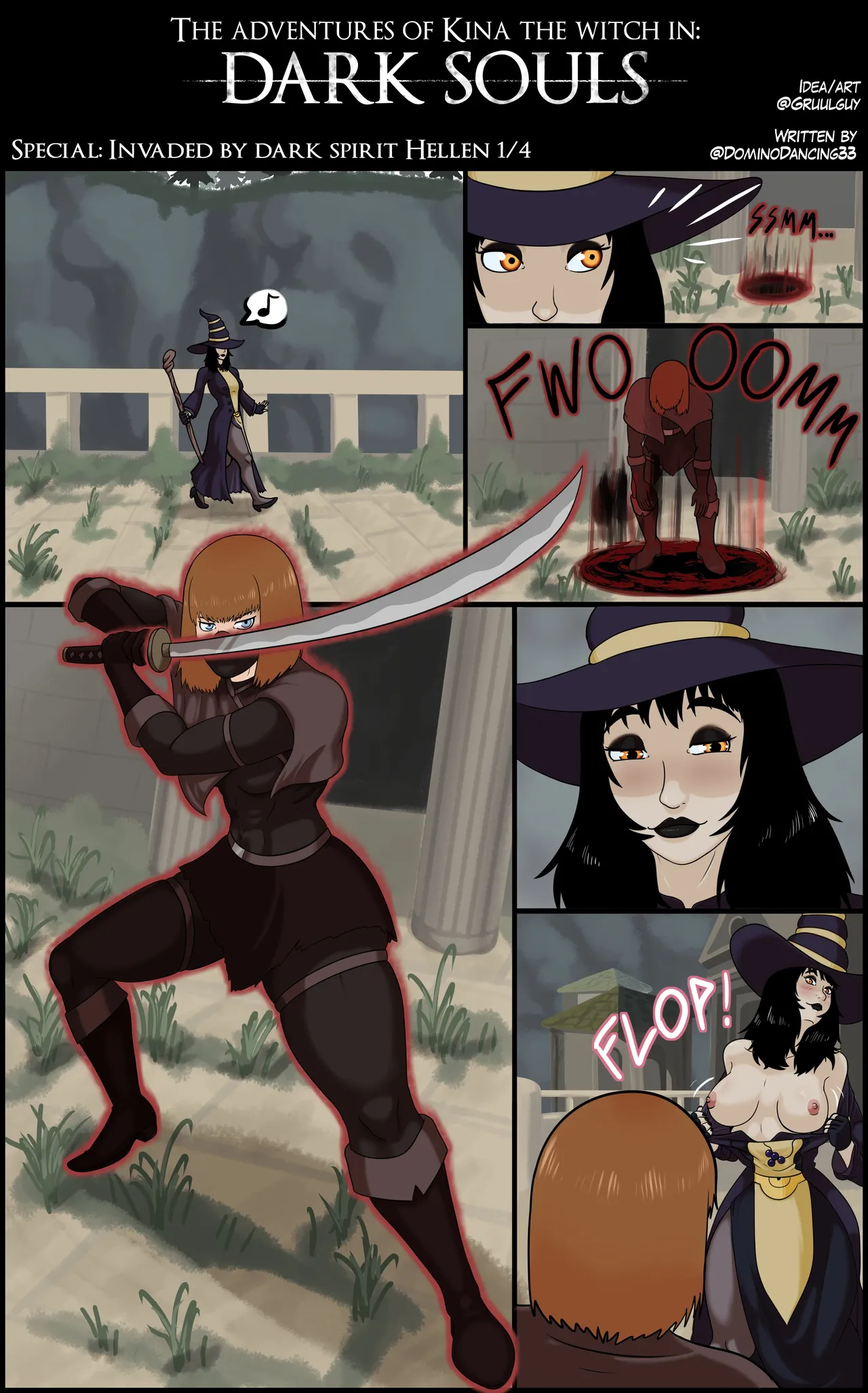 The adventures of Kina the Witch in Dark Souls (Dark Souls) [Gruulguy] Chapter 1 – page 10